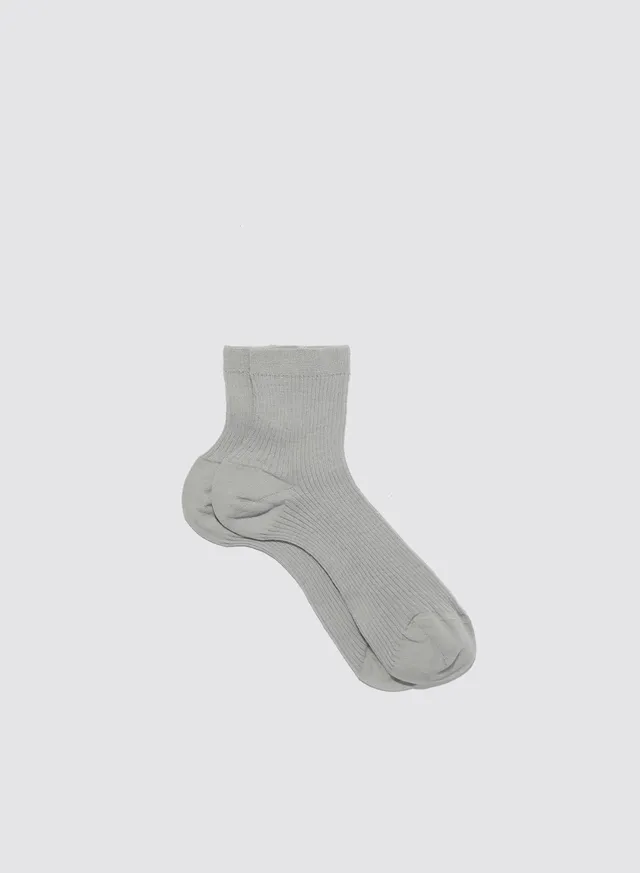Maria la Rosa WS001UN2198 Socken Hellgrau Wolle