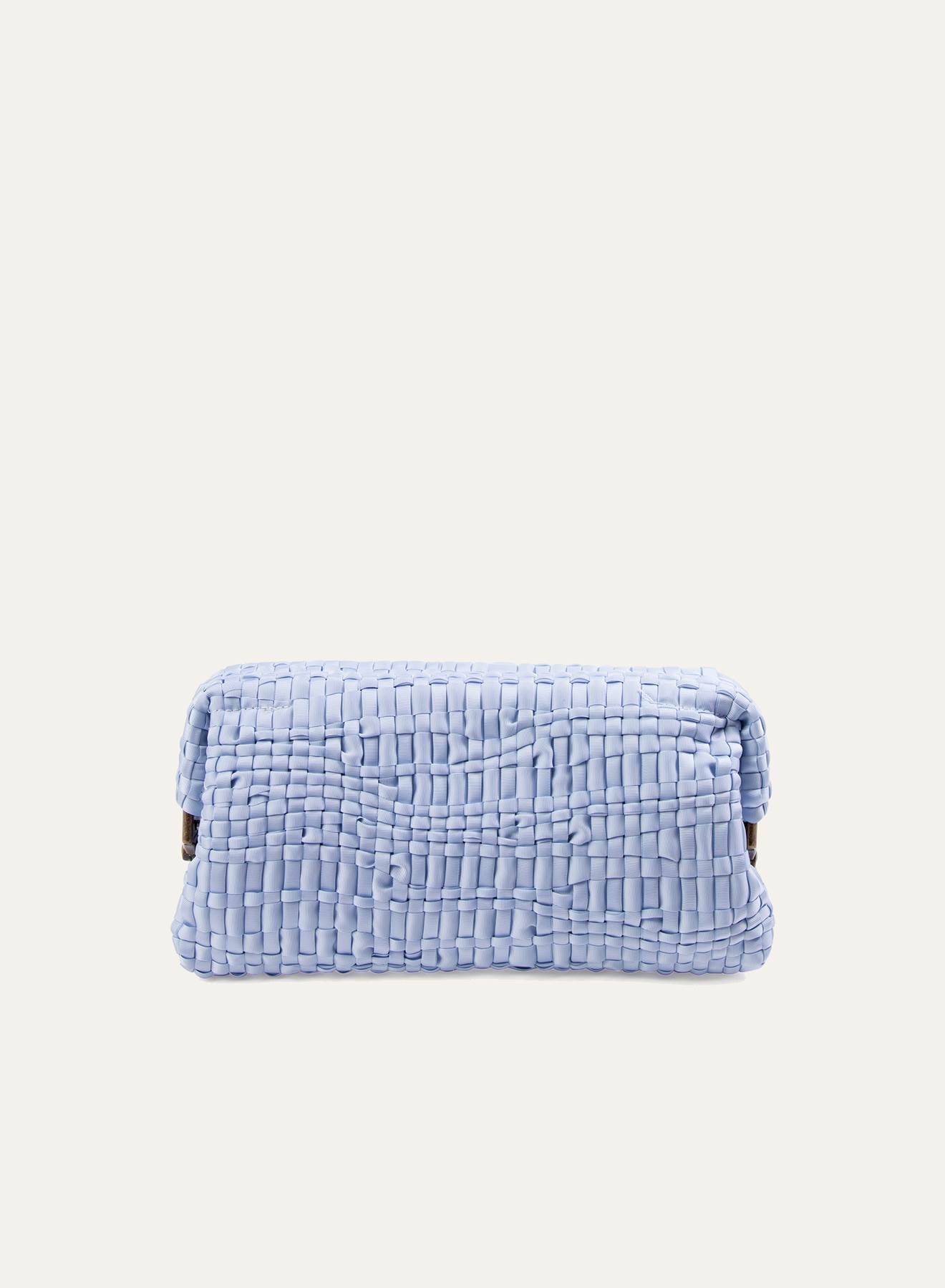 Maria la Rosa Salvador Bag Baguette Clutch Yellow gewebt
