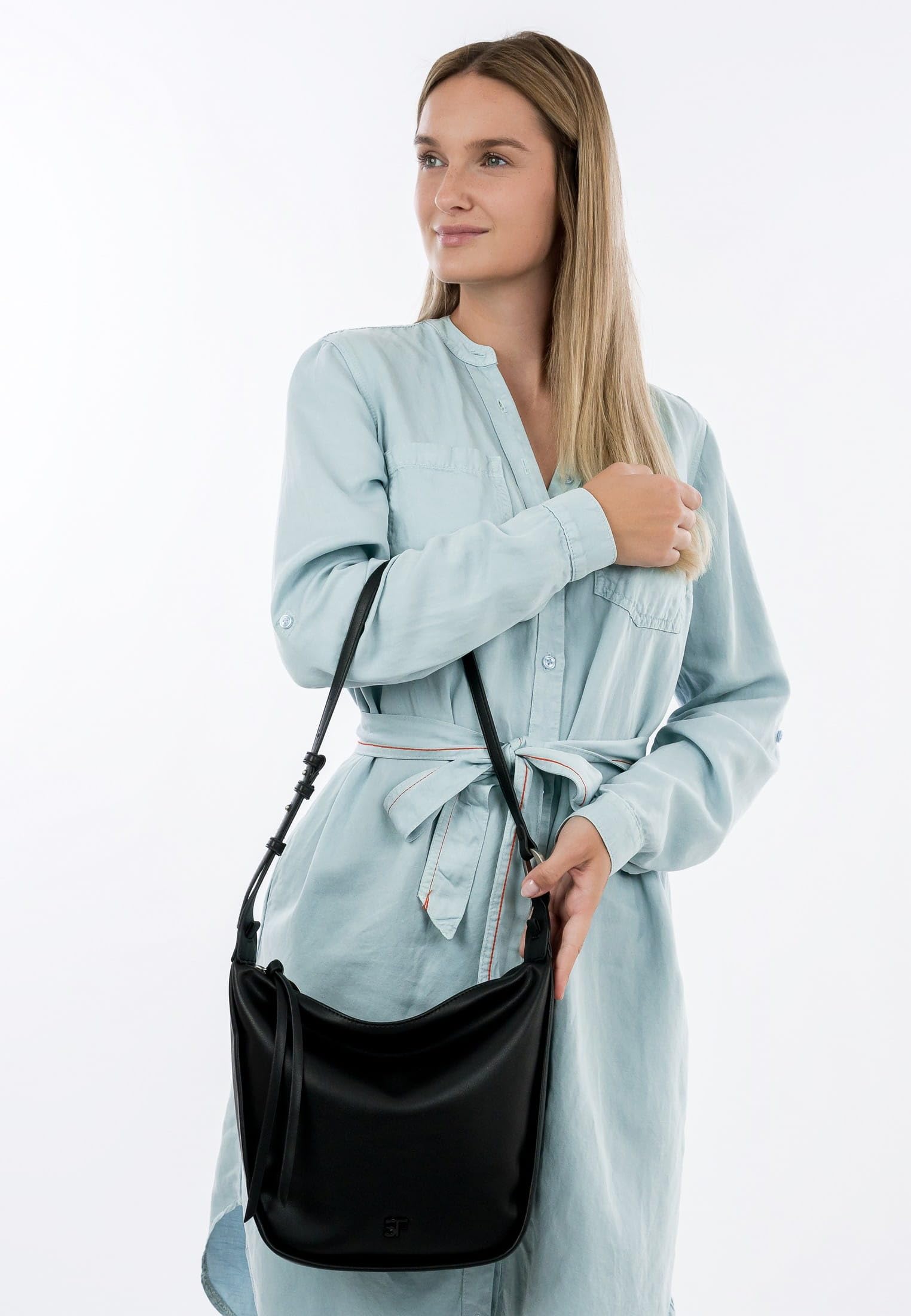 SURI FREY Lory Shoulder Bag Schultertasche Schwarz
