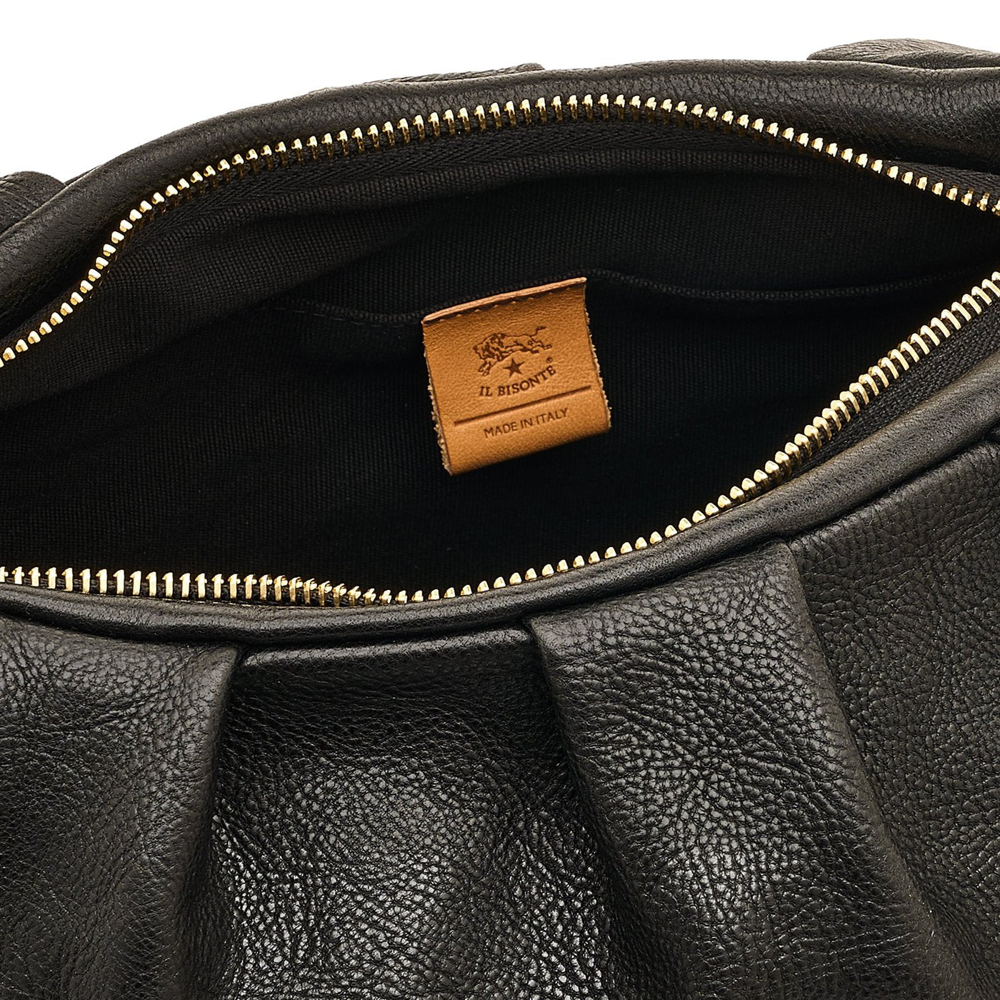 Il Bisonte Accademia Umhängetasche schwarz Vintage