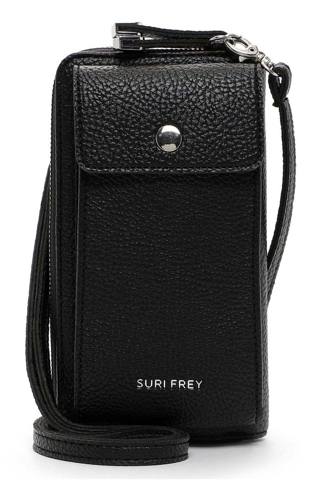 SURI FREY Freddy Smartphone Bag Geldbörse Schwarz Handyfach