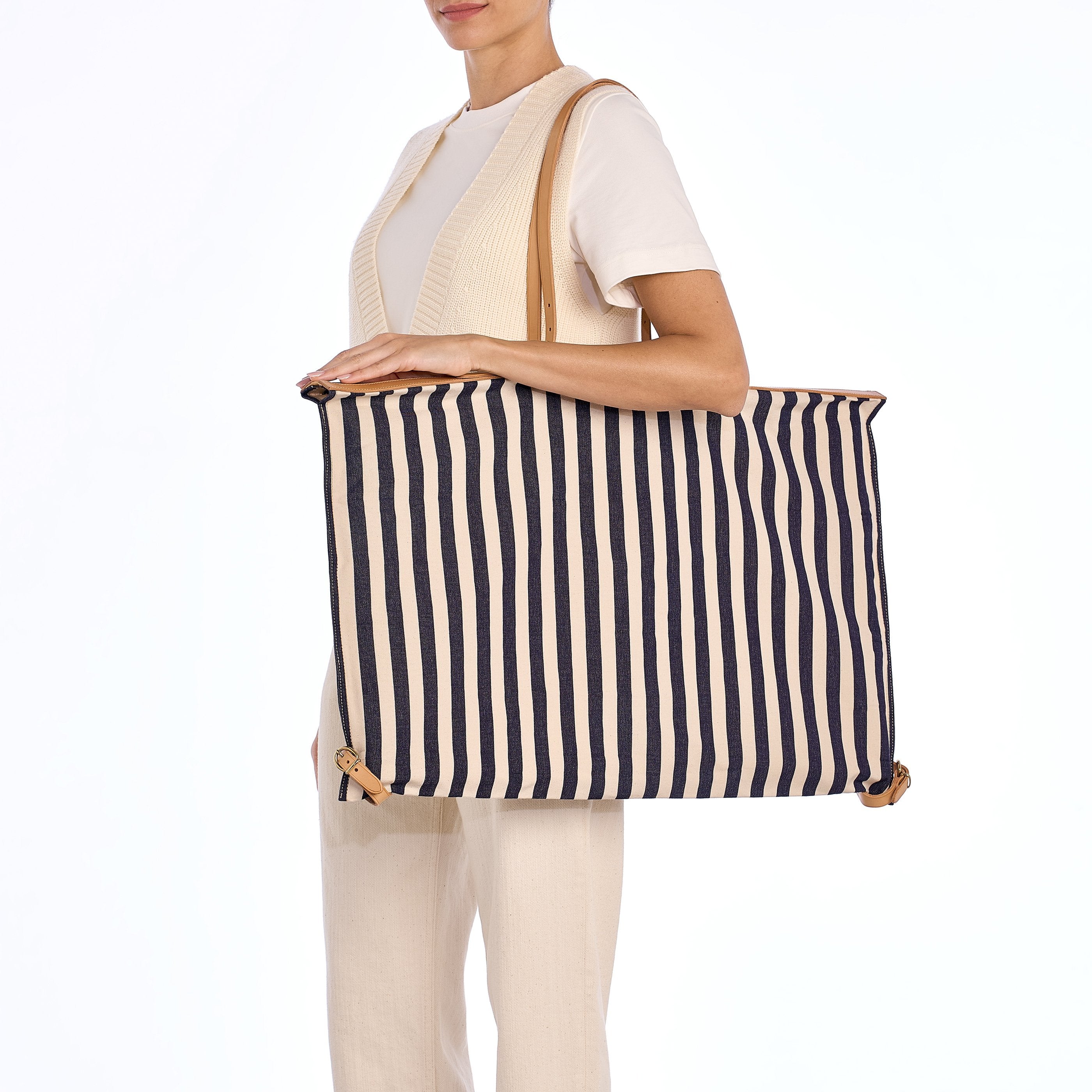 Il Bisonte Caramella Handtasche Multicolor Stoff