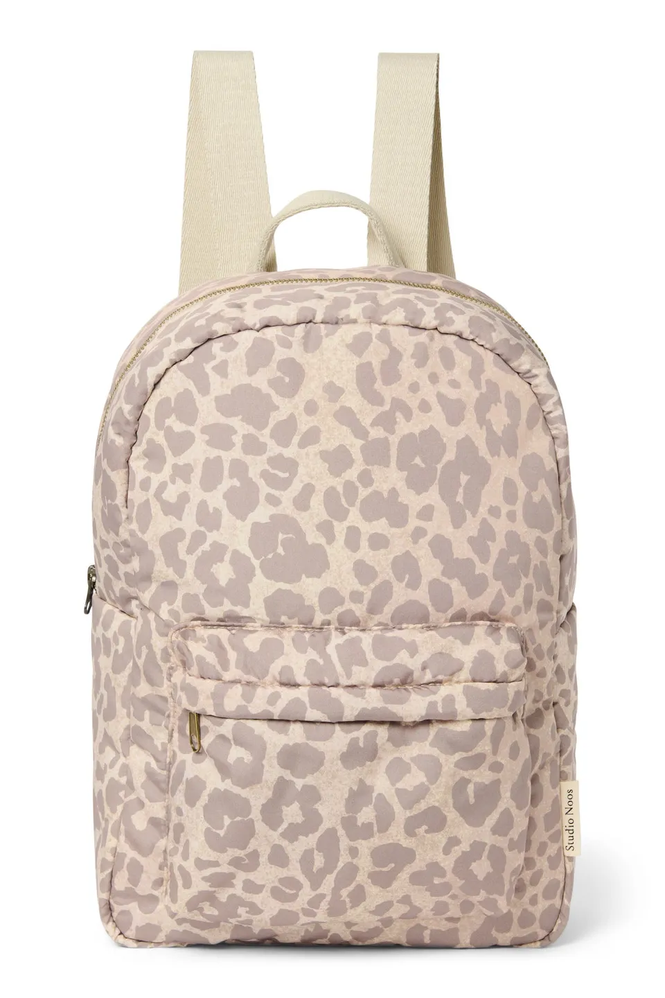 Studio Noos Puffy Midi Rucksack Beige Leopard