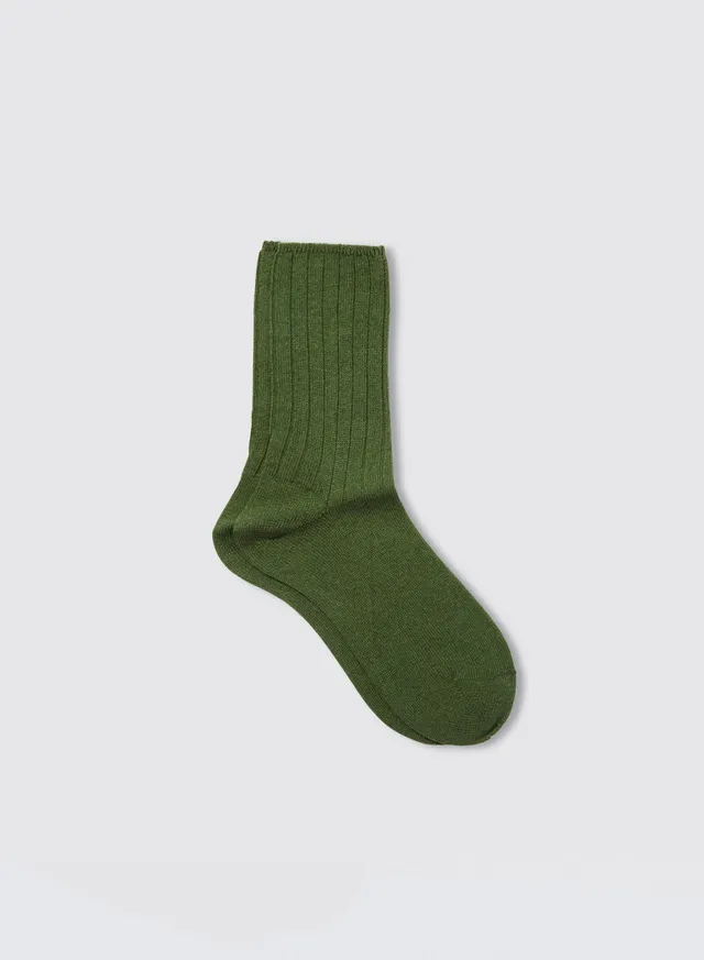 Maria la Rosa WSW25.31 Socken Wolle-Yak Pisello