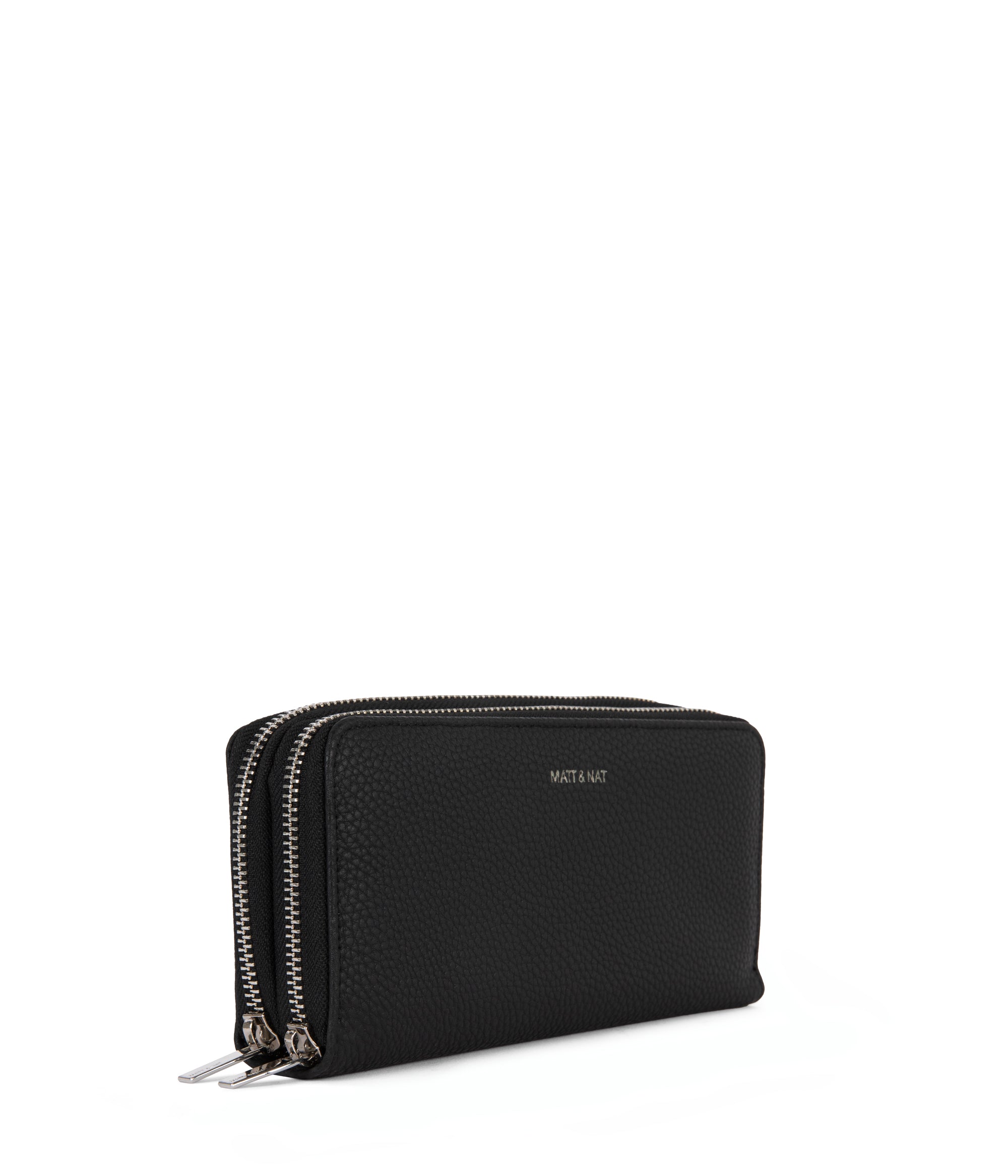 Matt & Nat Sublime Grain Geldbörse Black vegan