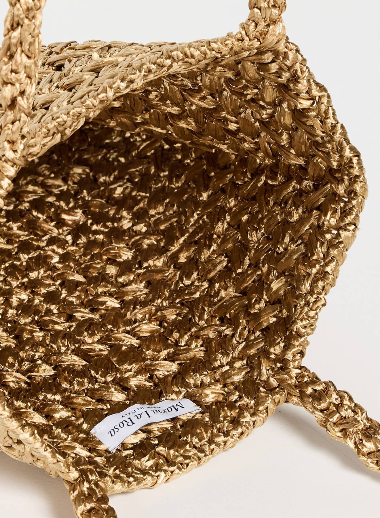 Maria la Rosa Sioux Tote Natural Rafia