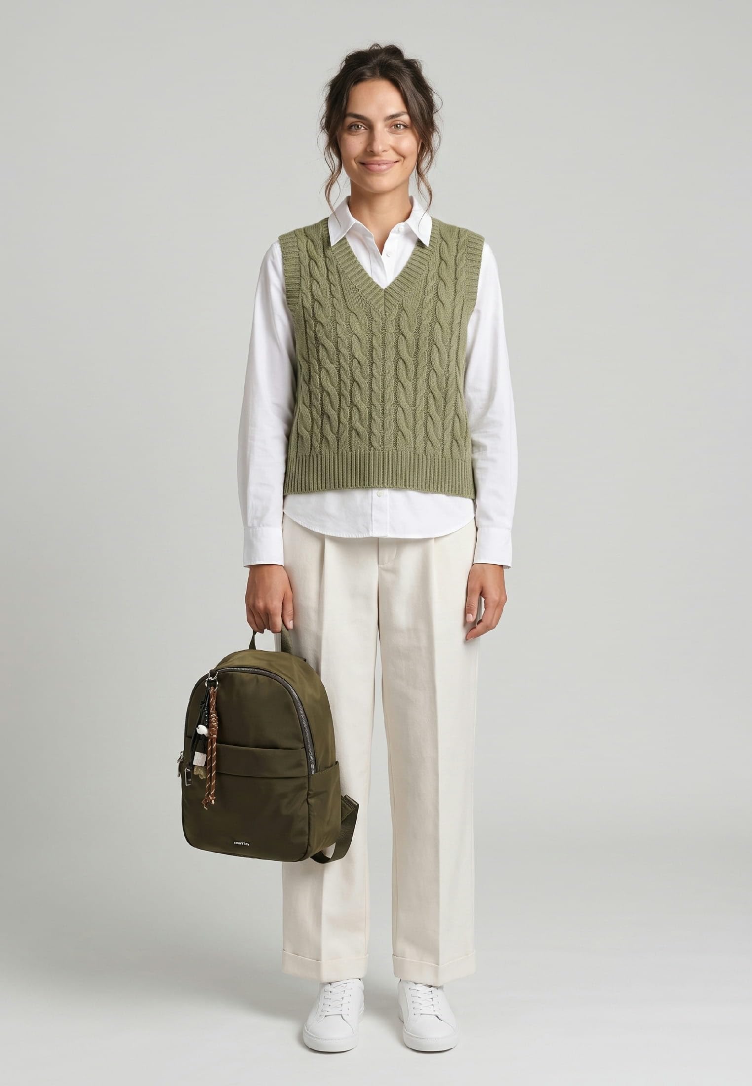 SURI FREY SFY Sandey 17345 Rucksack Oliv Uni