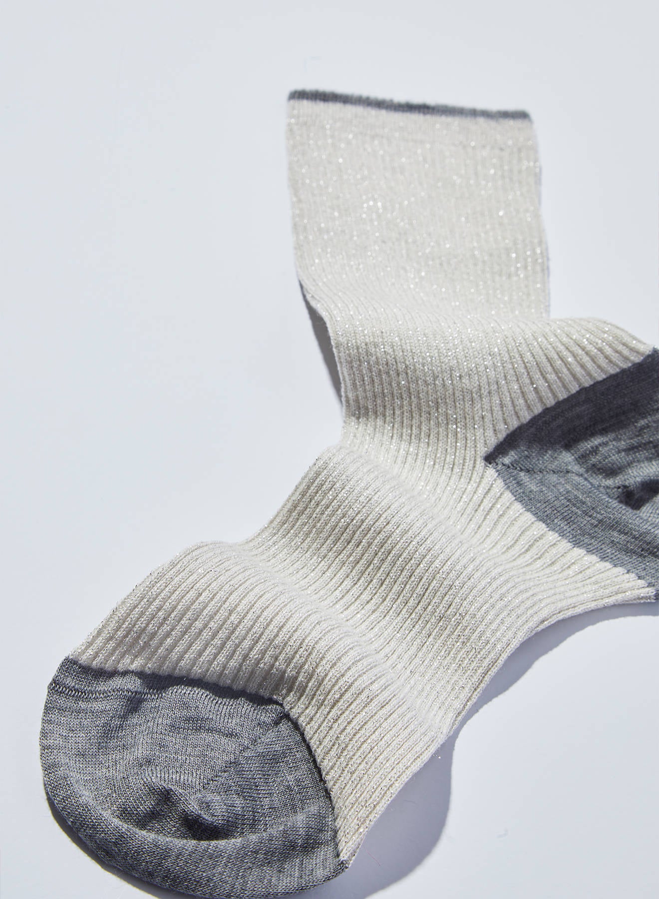 Maria la Rosa WSW25.36 Socken Off White Wollmix