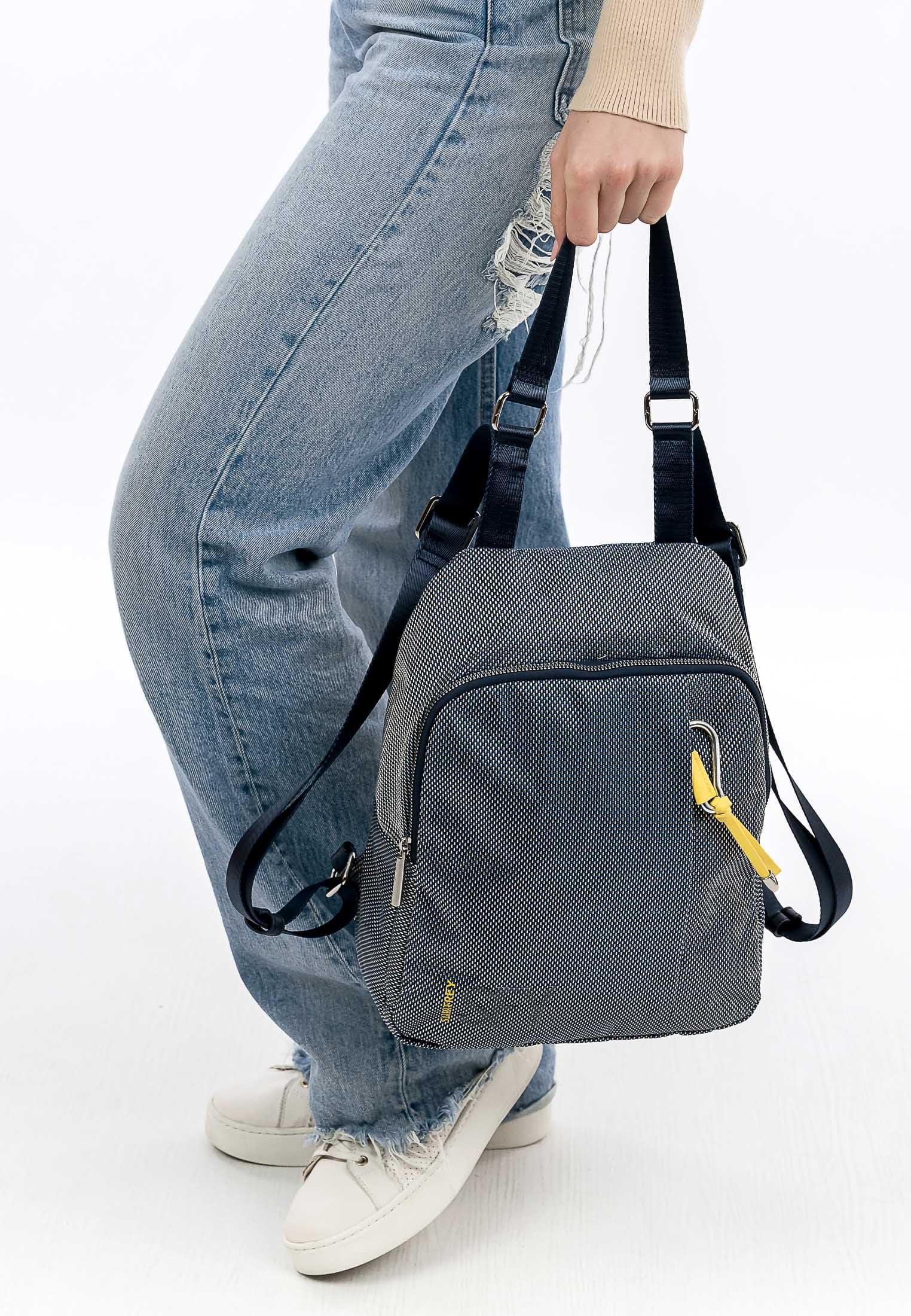 SURI FREY Marry Rucksack Blau mit 2 Hauptfächern