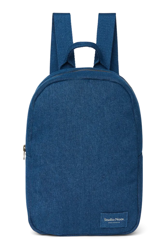 Studio Noos Denim Mini Rucksack Dunkelblau Kinder