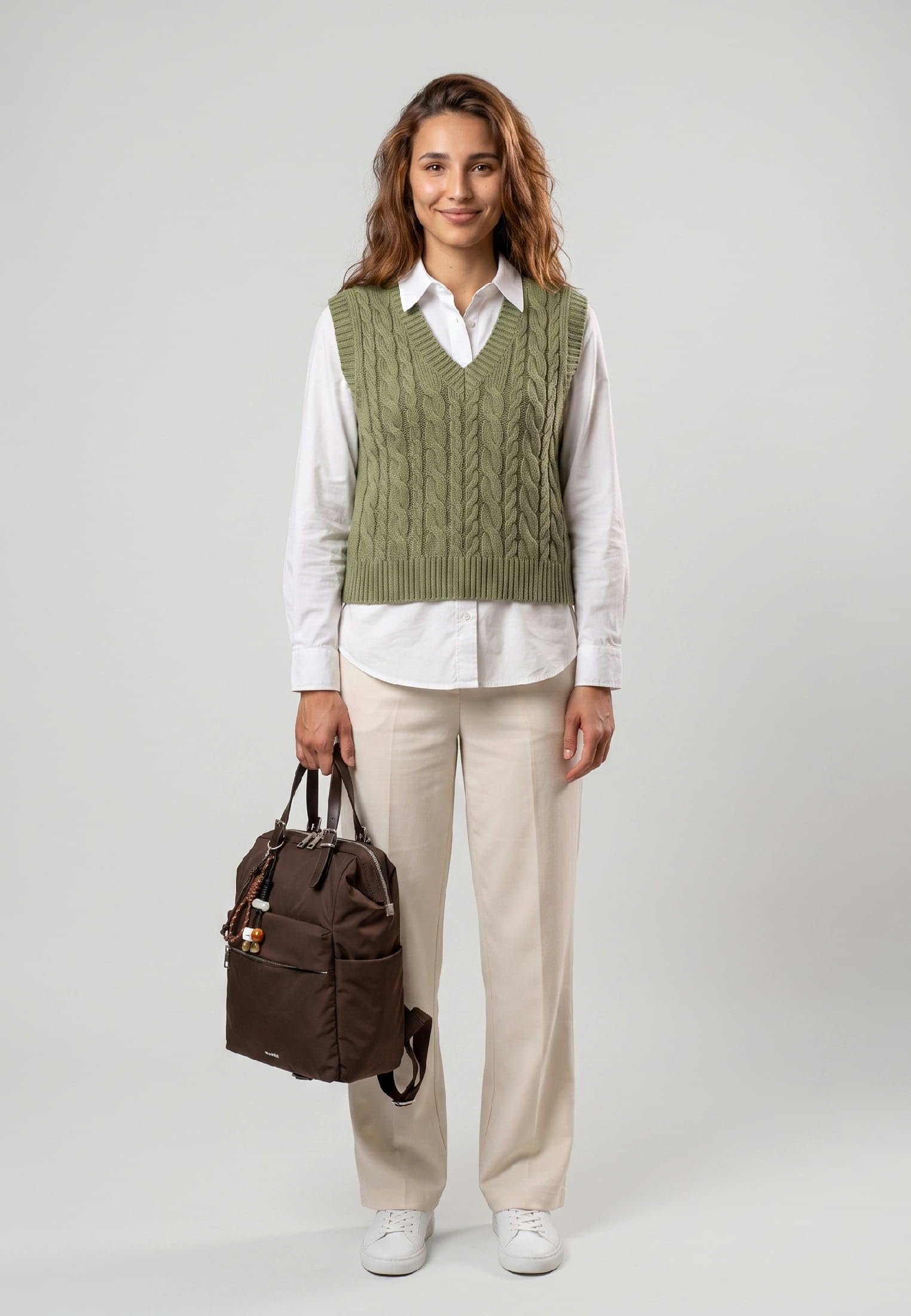 SURI FREY SFY Sandey Laptoprucksack Rucksack dunkelbraun
