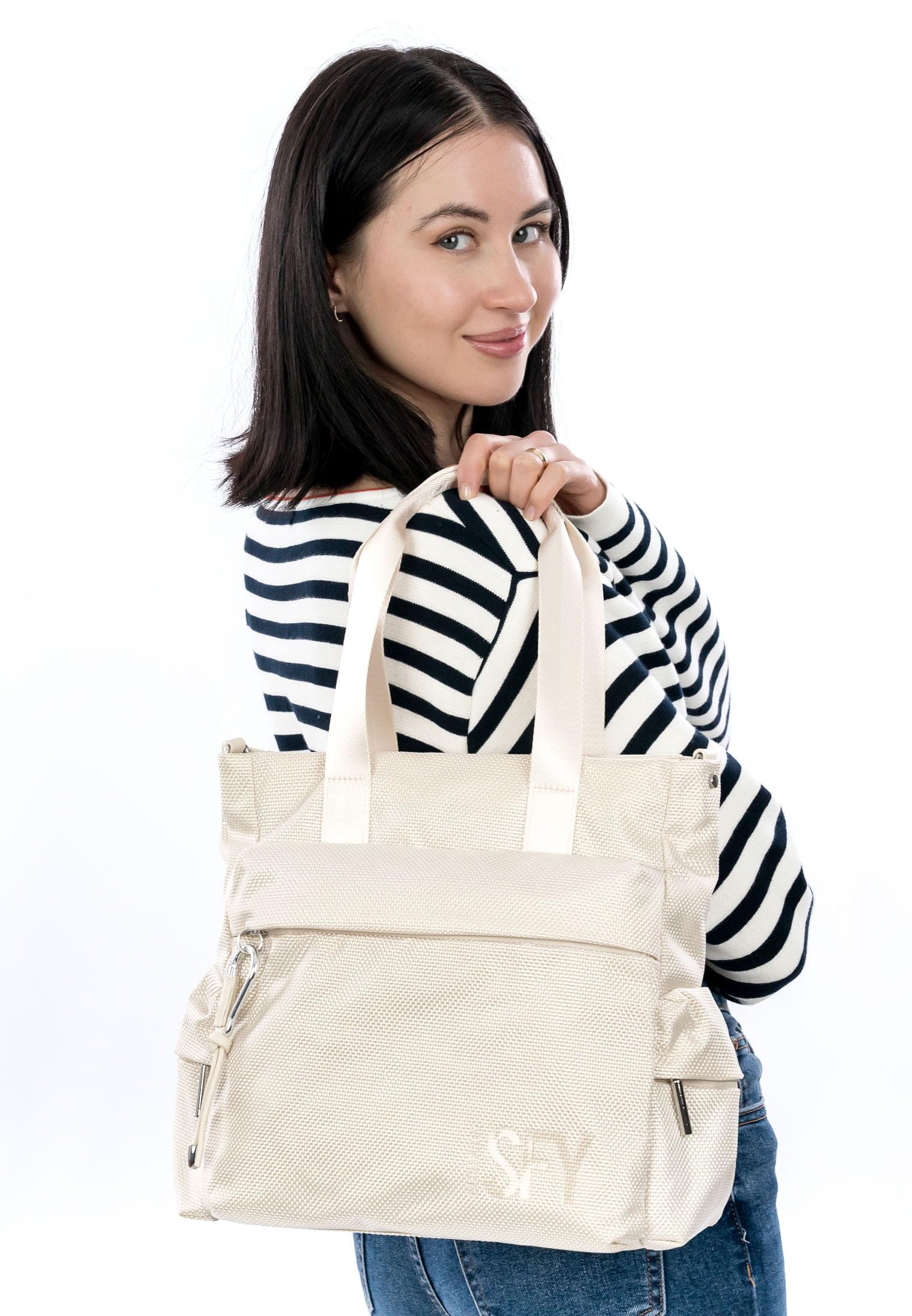 SURI FREY Suri Sports Marry Shopper Tasche Ecru groß