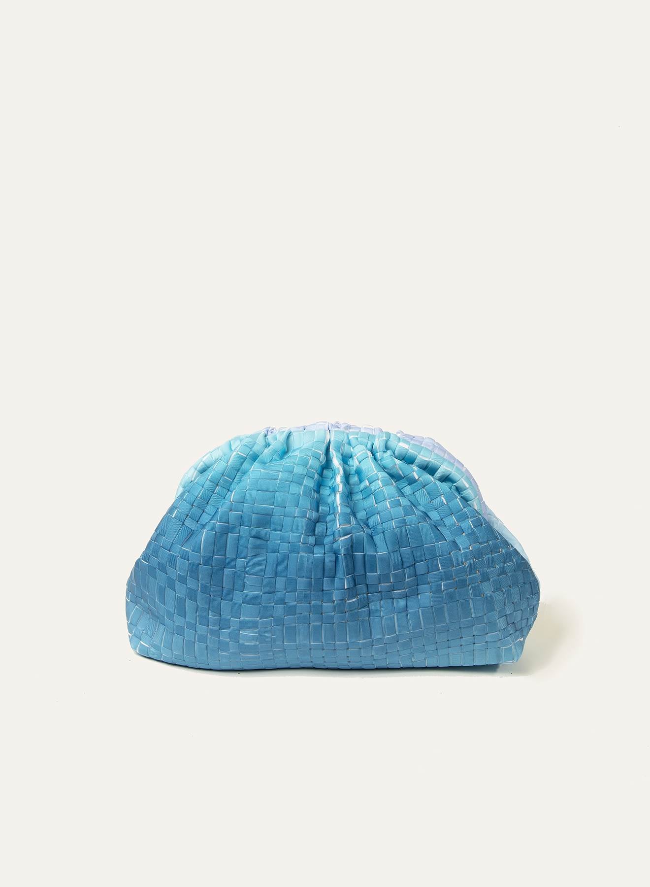 Maria la Rosa Mineral Game Clutch Violett gewebt