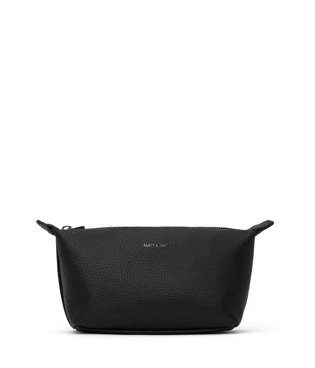 Matt & Nat Abbi Mini Kosmetiktasche schwarz Purity