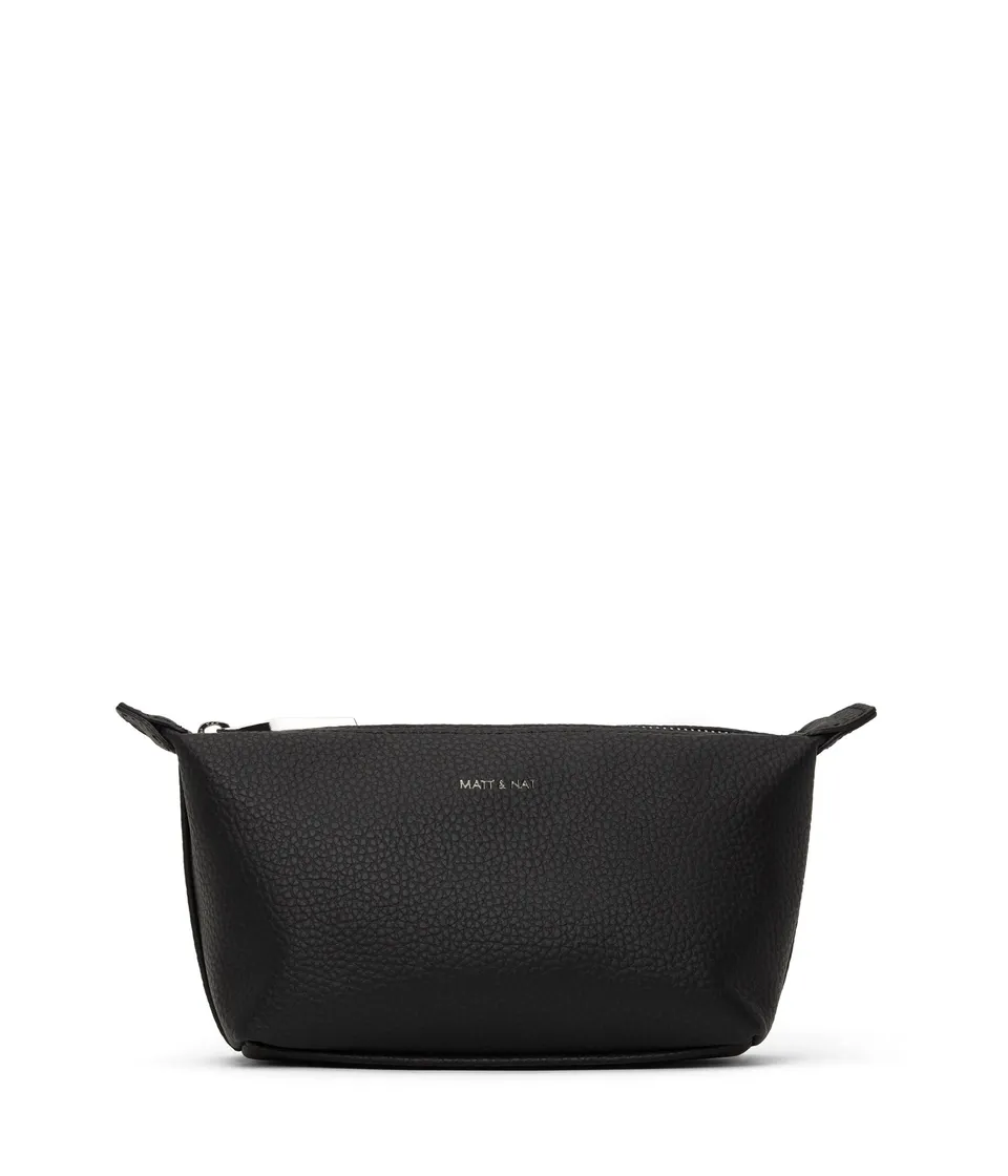 Matt & Nat Abbi Mini Kosmetiktasche schwarz Purity