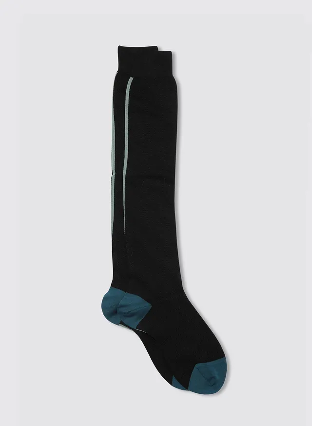 Maria la Rosa WGN17RB1882 Kniestrümpfe Navy Wolle