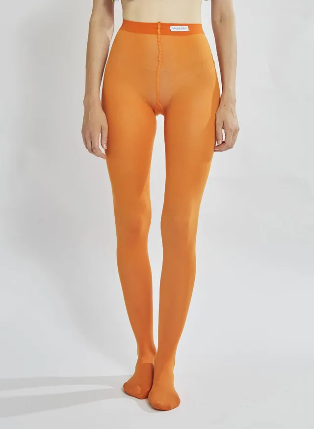 Maria la Rosa Tights Lycra Strumpfhose Orange