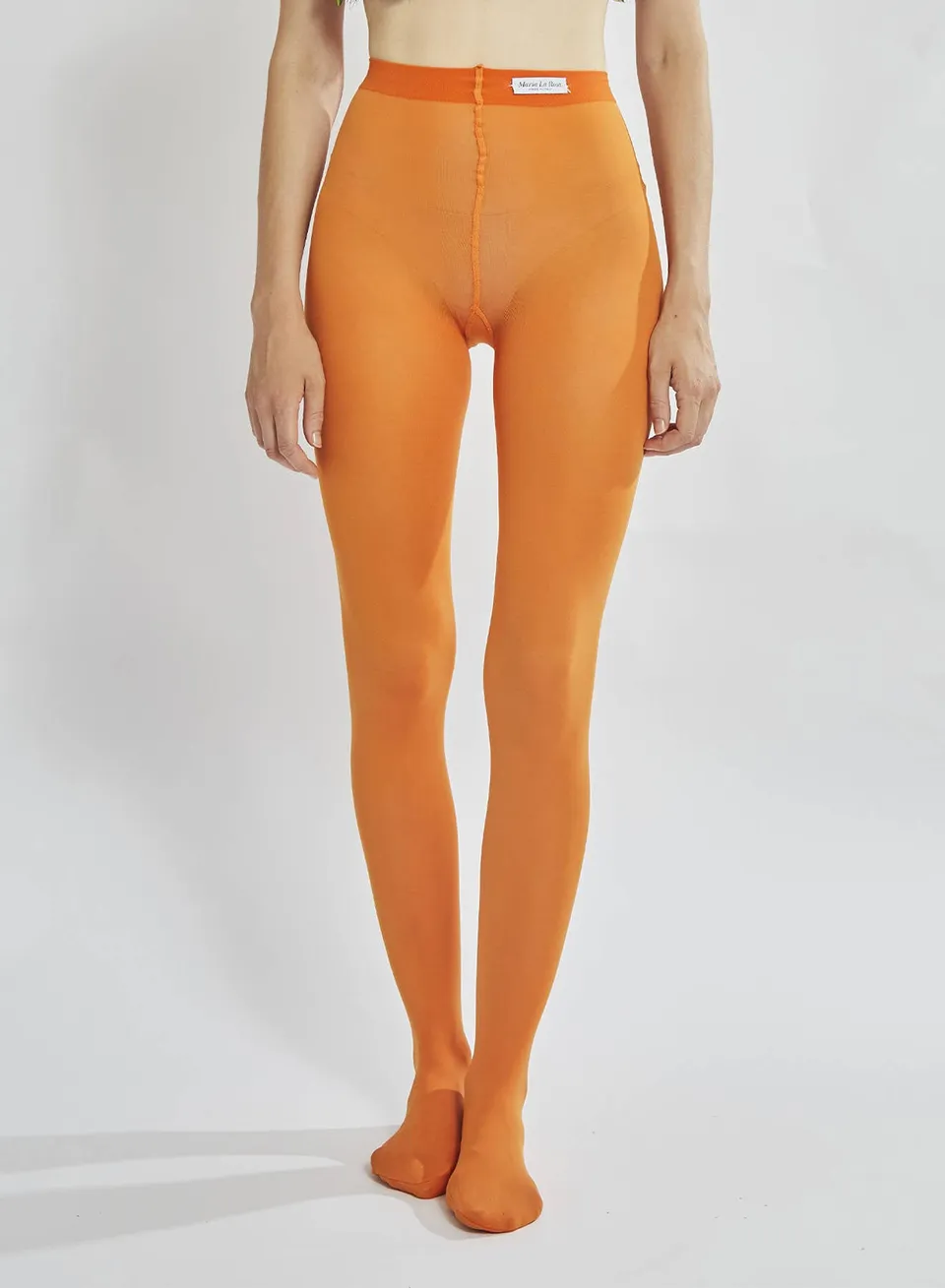 Maria la Rosa Tights Lycra Strumpfhose Orange