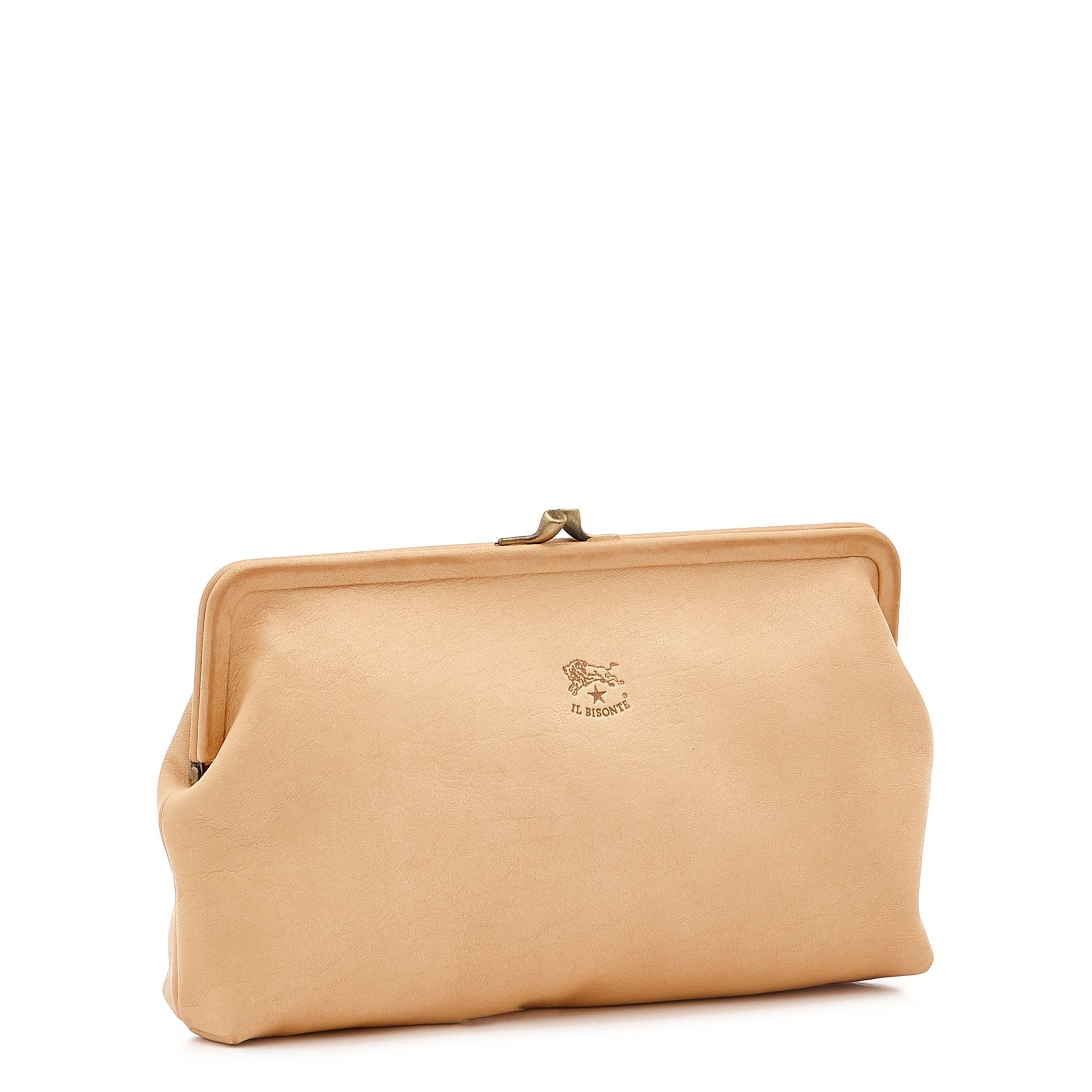 Il Bisonte Manuela Clutch Natur Vollleder