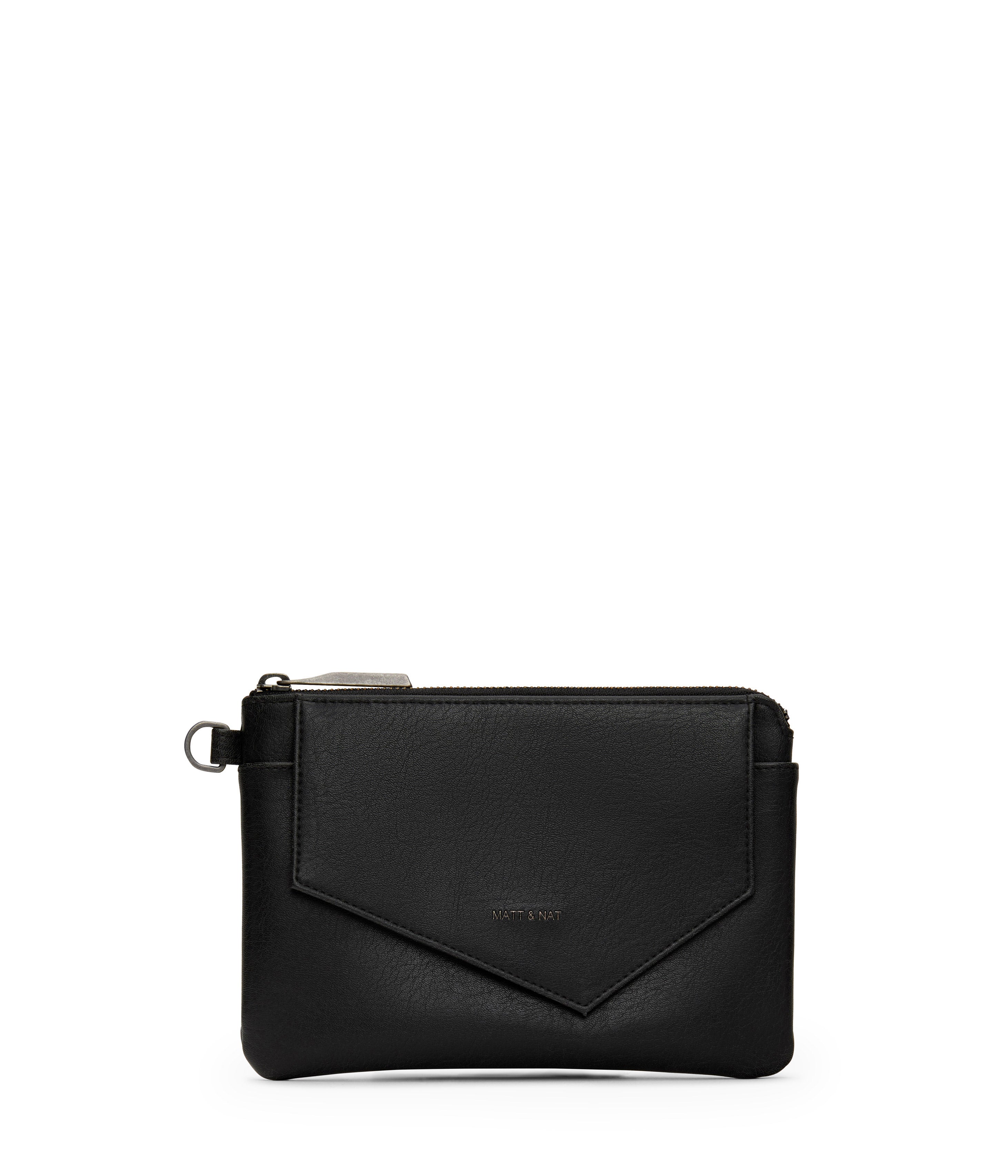 Matt & Nat Vintage Nia SM Geldbörse Schwarz klein