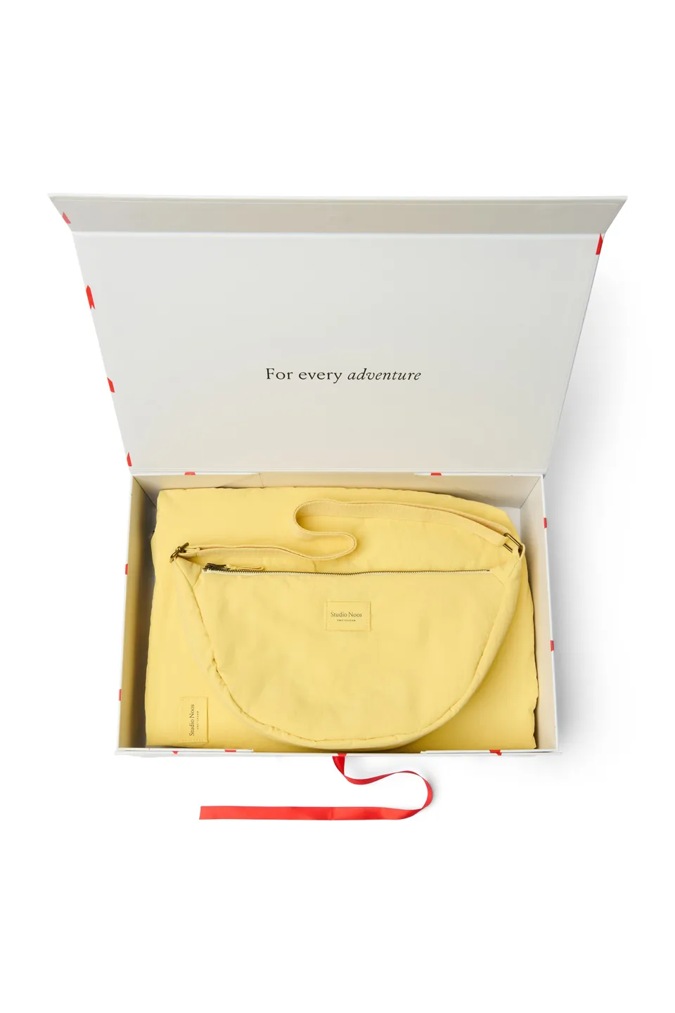 Studio Noos Textured Puffy Mom Essentials Taschenset Gelb 2-teilig