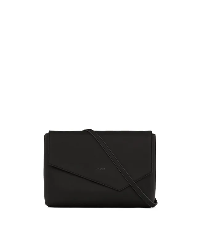 Matt & Nat Vintage Riya Clutch Schwarz abnehmbar