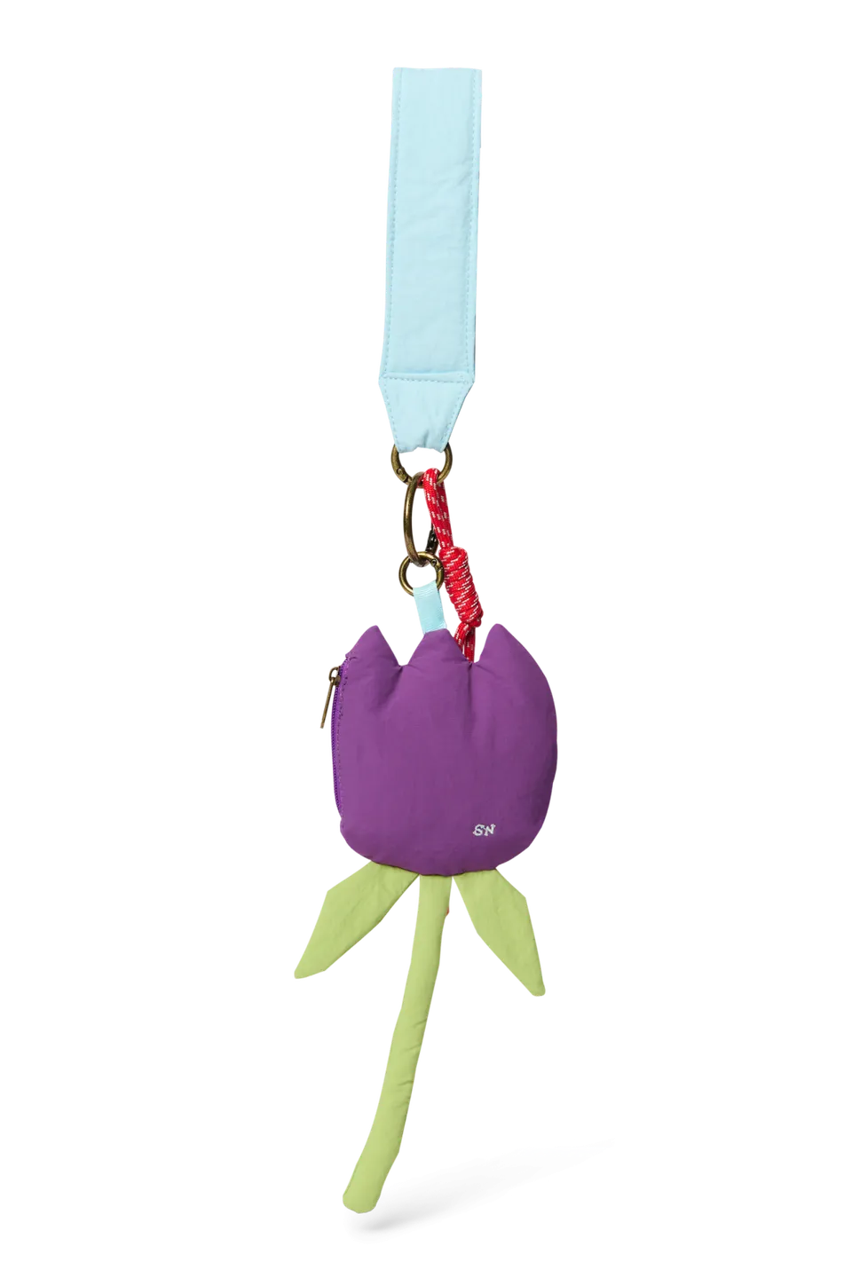Studio Noos Bag Charm Taschenanhänger Tulpe Lila