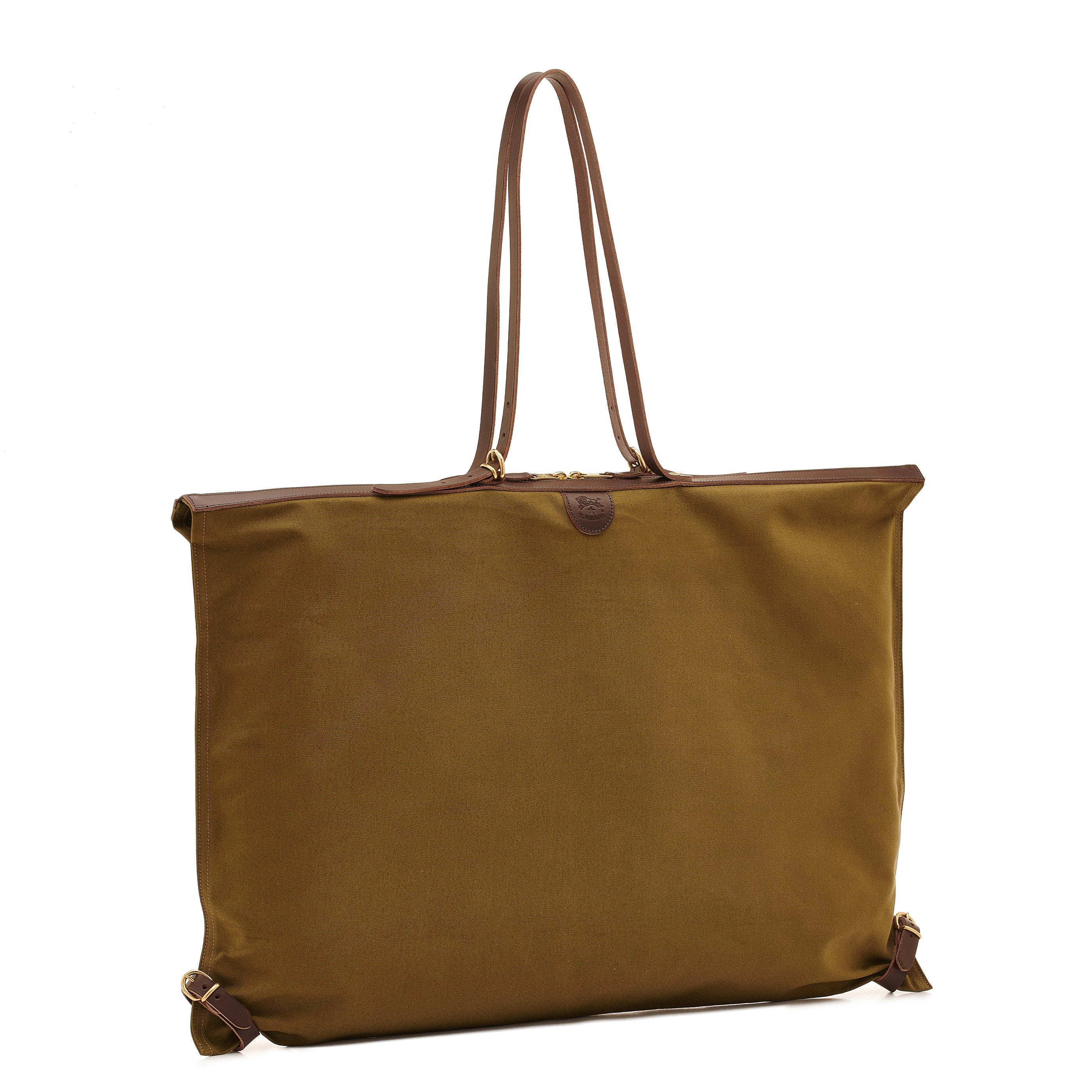 Il Bisonte Caramella Schultertasche grün