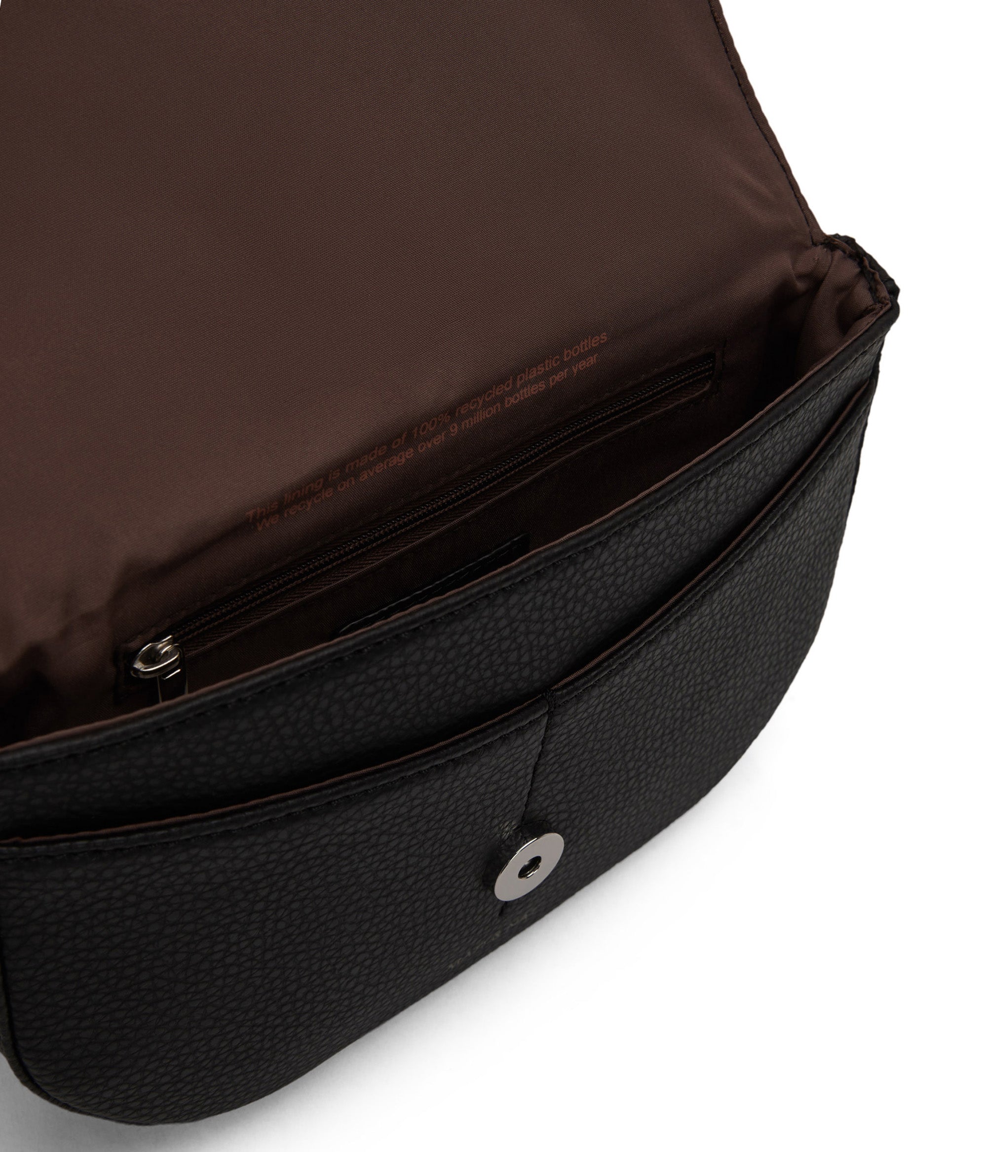 Matt & Nat Purity Buda Crossbody Schwarz vegan