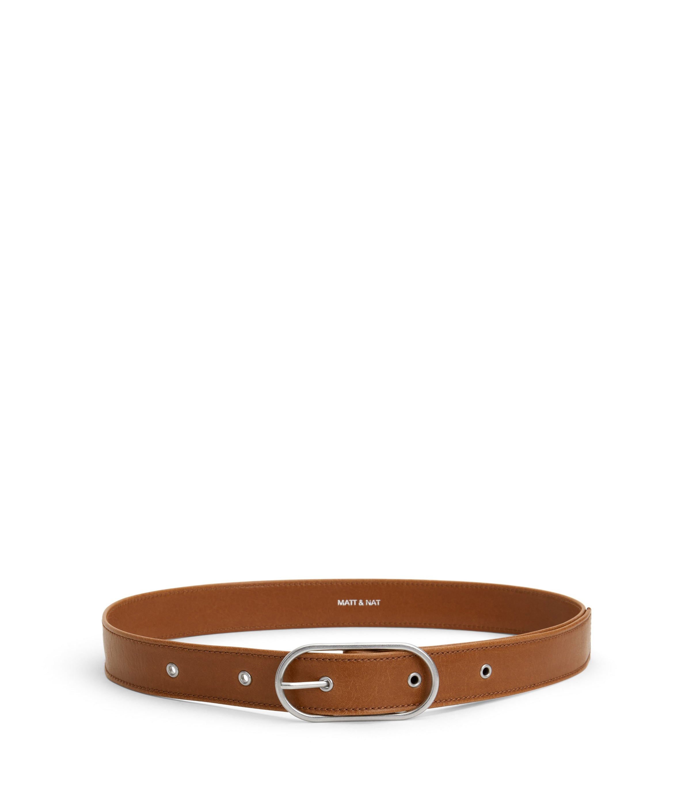 Matt & Nat NEIL Gürtel schwarz vegan 3 cm