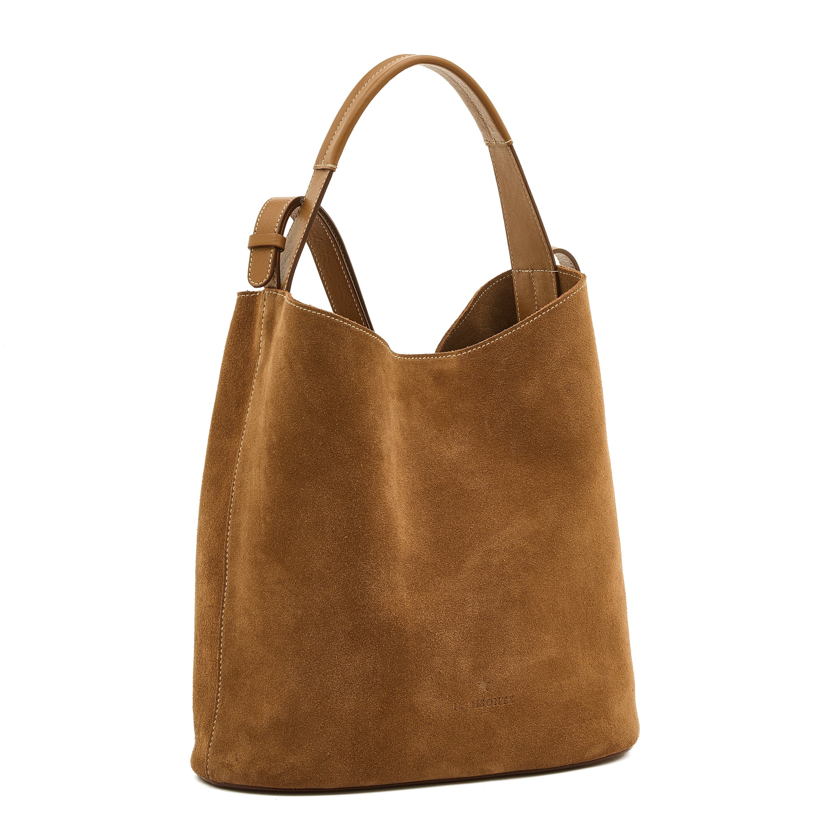 Il Bisonte Le Laudi Beuteltasche Gianduia Suede