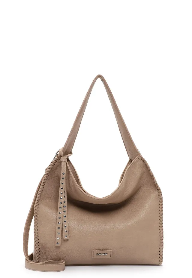 SURI FREY Franzy Hobo Bag M Schultertasche Sand