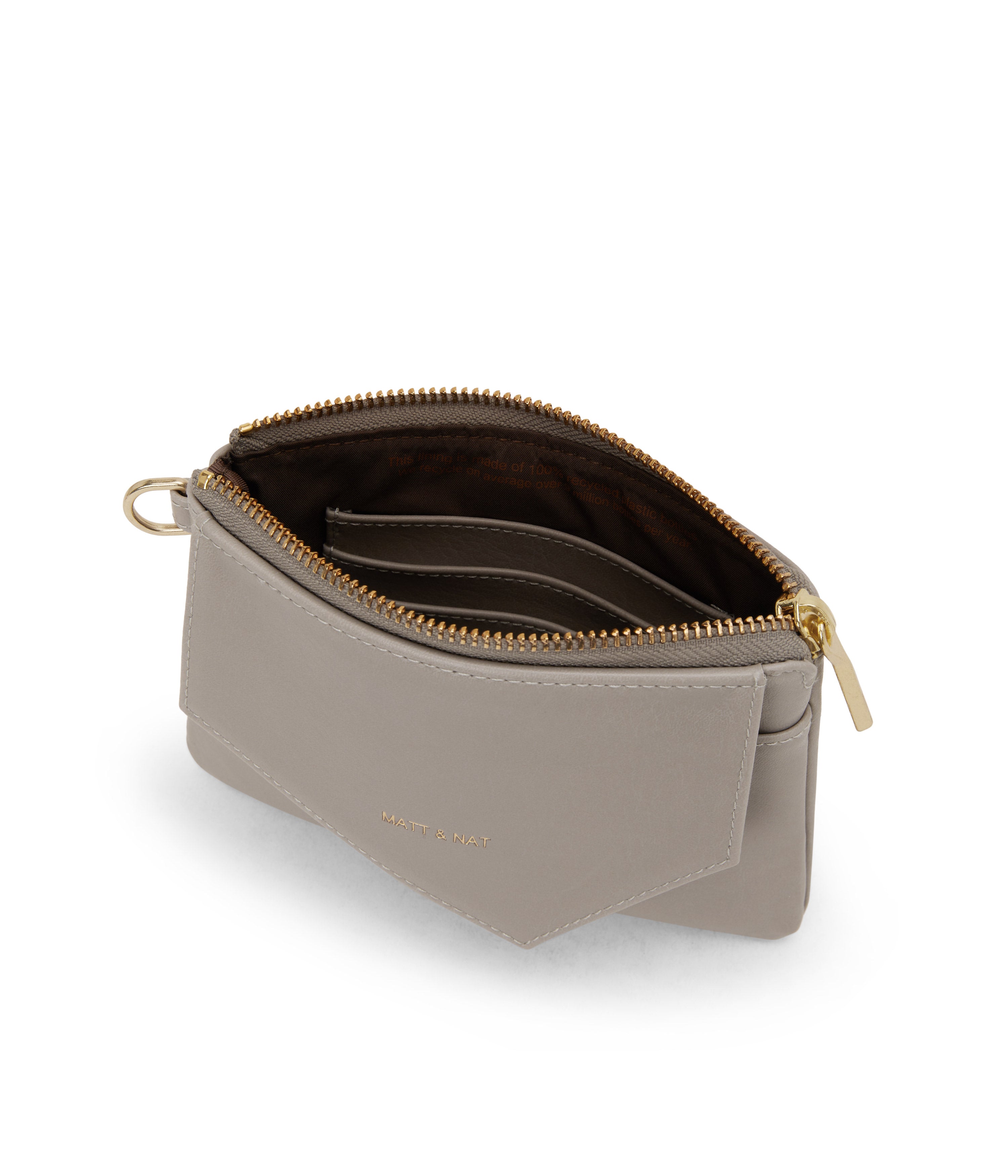 Matt & Nat Vintage Nia SM Geldbörse Schwarz klein