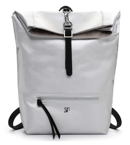SURI FREY SFY Lanny Backpack Rucksack Silber Laptopfach