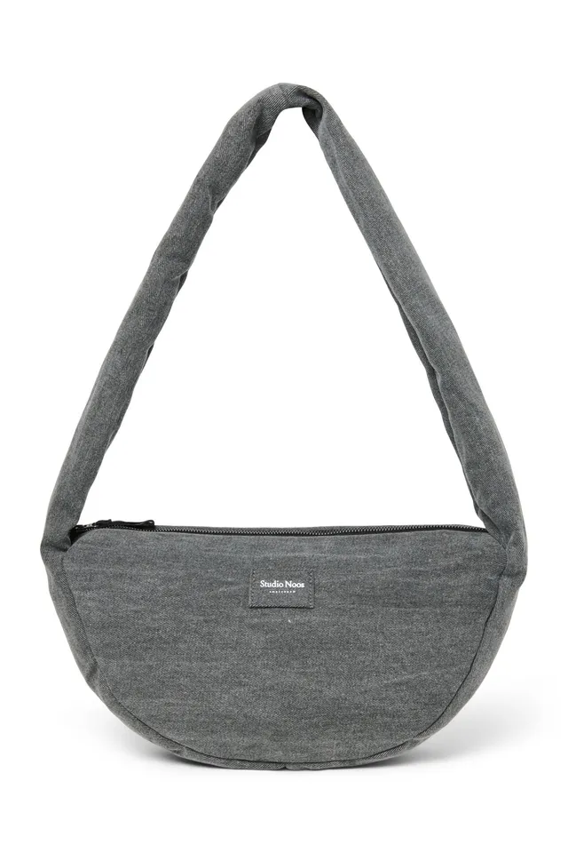 Studio Noos Denim Mini Crossbody Umhängetasche Grau Denim
