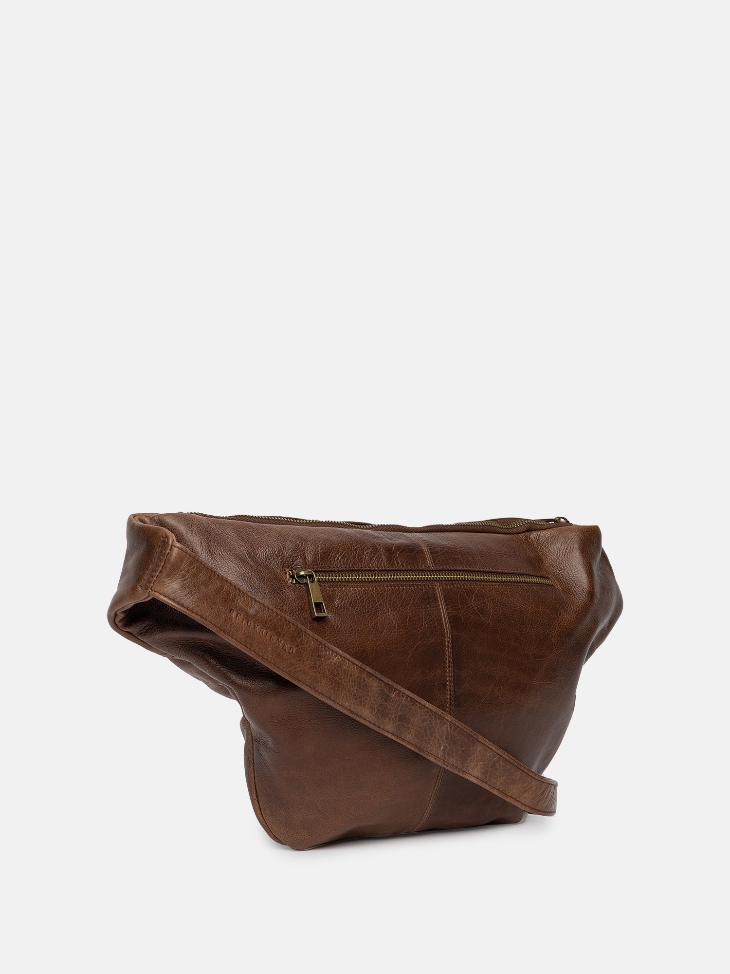 RE:DESIGNED Urban Merla Bauchtasche Woodsmoke Vollleder
