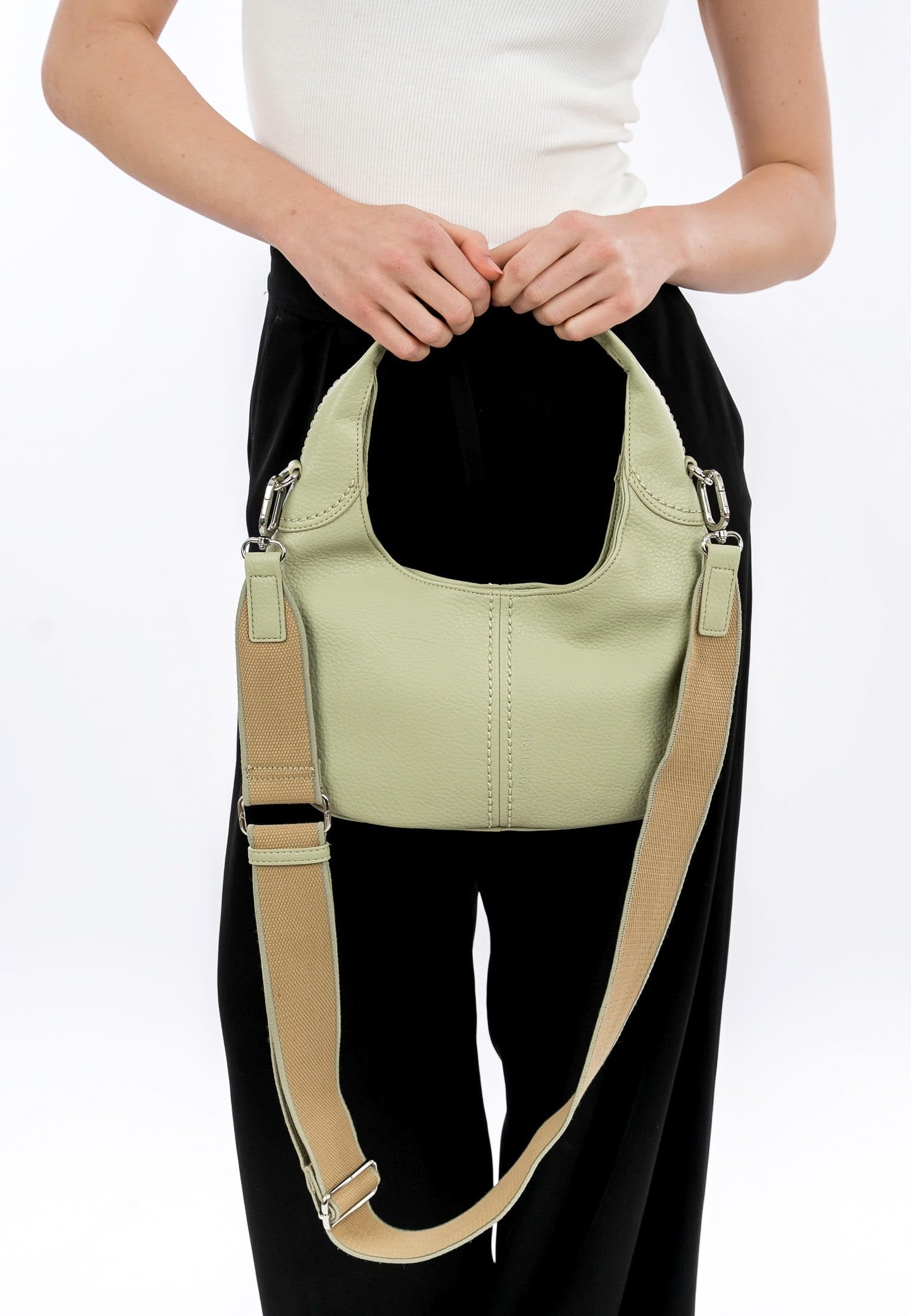 SURI FREY Nessy Shoulder Bag M Schultertasche Pistachio