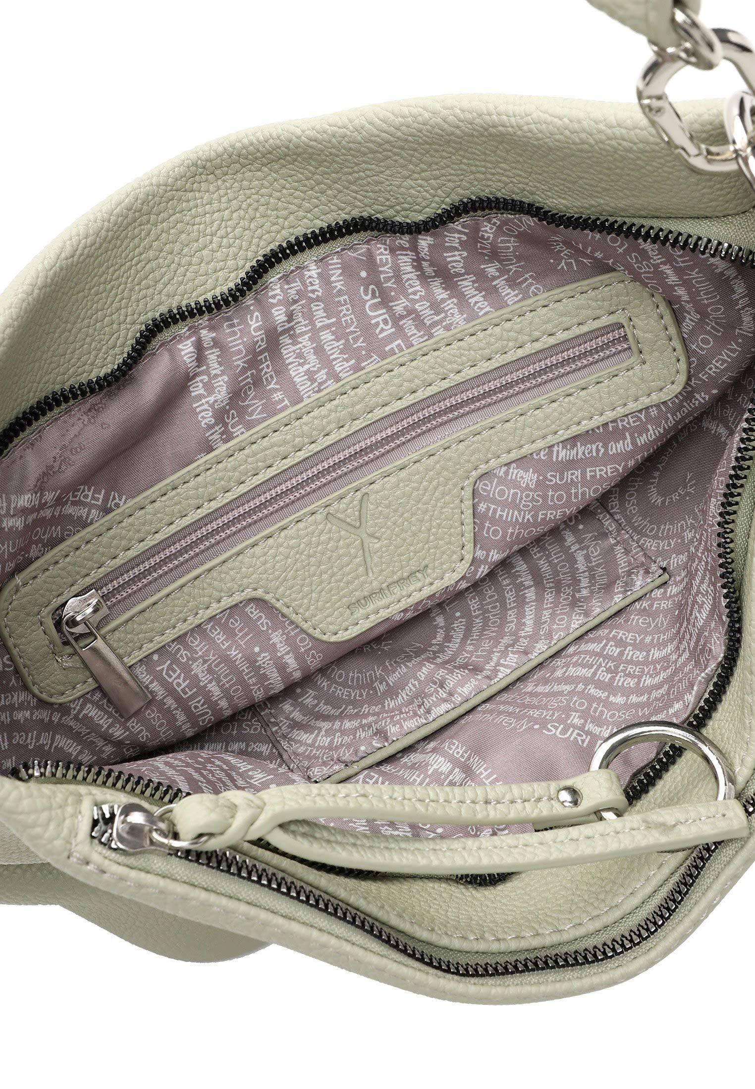 SURI FREY Debby Schultertasche Pistachio gross