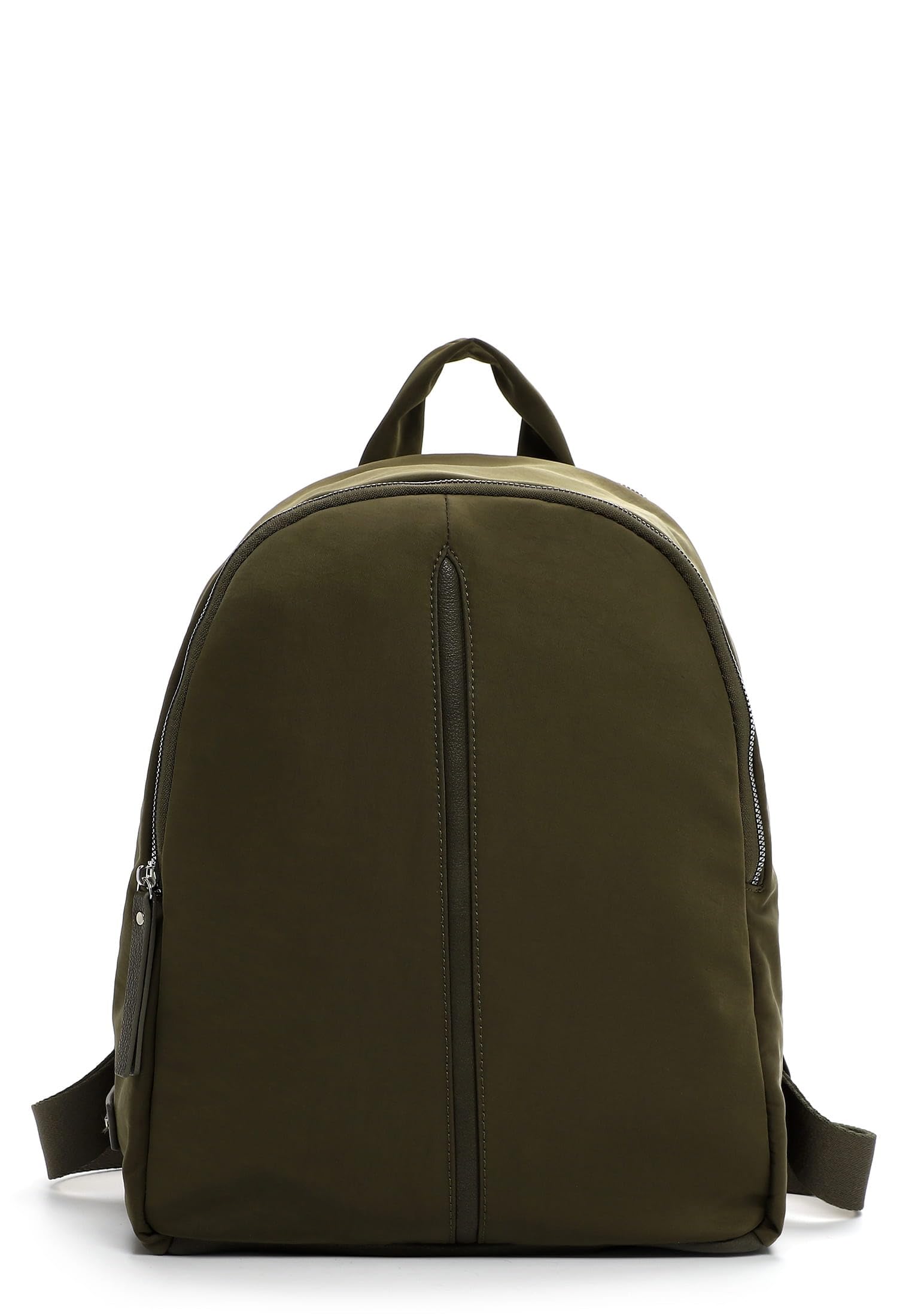 SURI FREY Pauly 16726 Rucksack Grau Nylon mit Reissverschluss