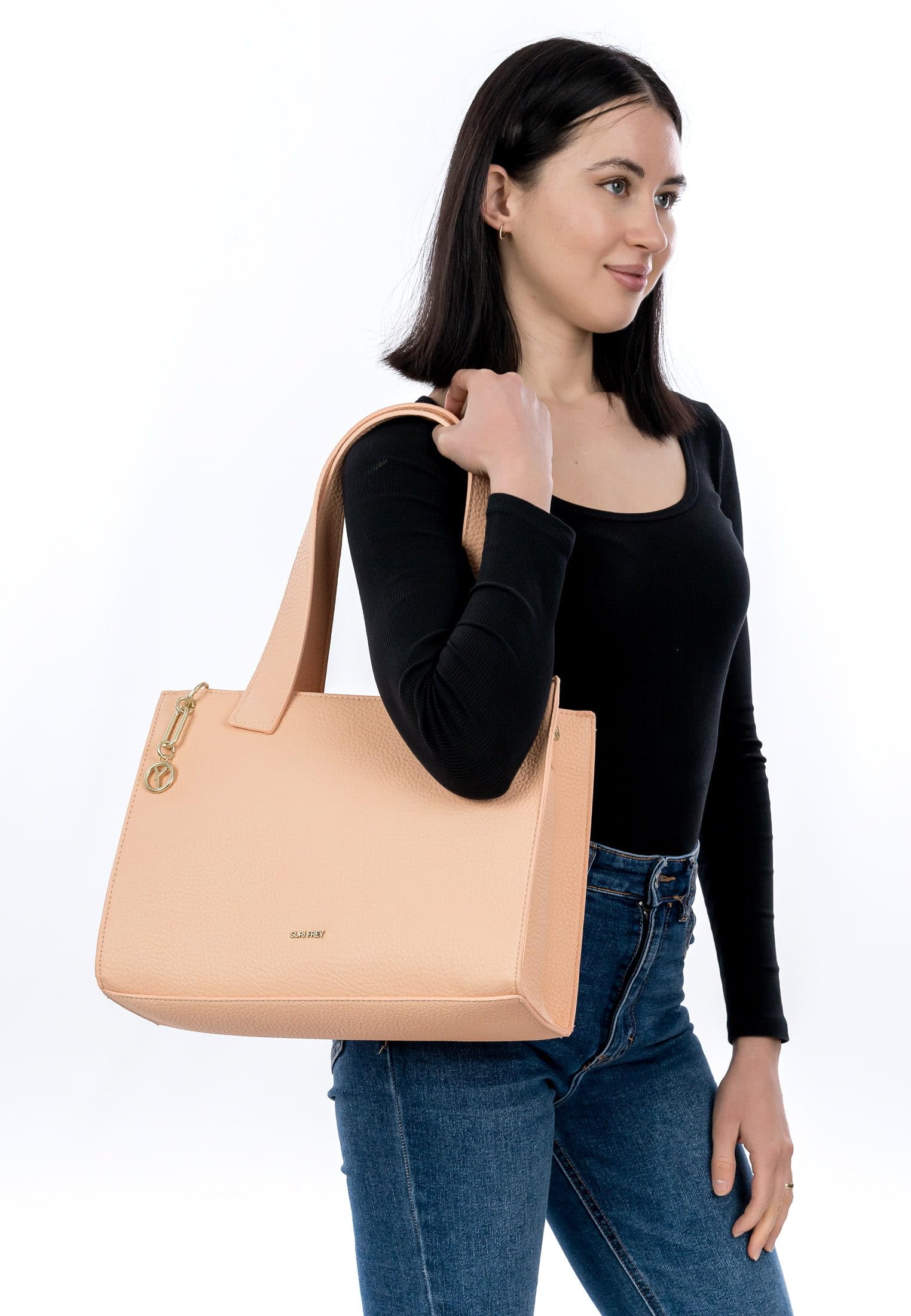 SURI FREY Gwenny Cityshopper M Shopper Apricot