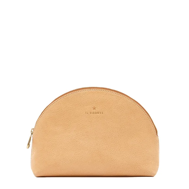 Il Bisonte Bigallo Pouch Natur Vollleder