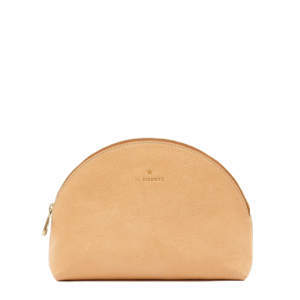 Il Bisonte Bigallo Pouch Natur Vollleder