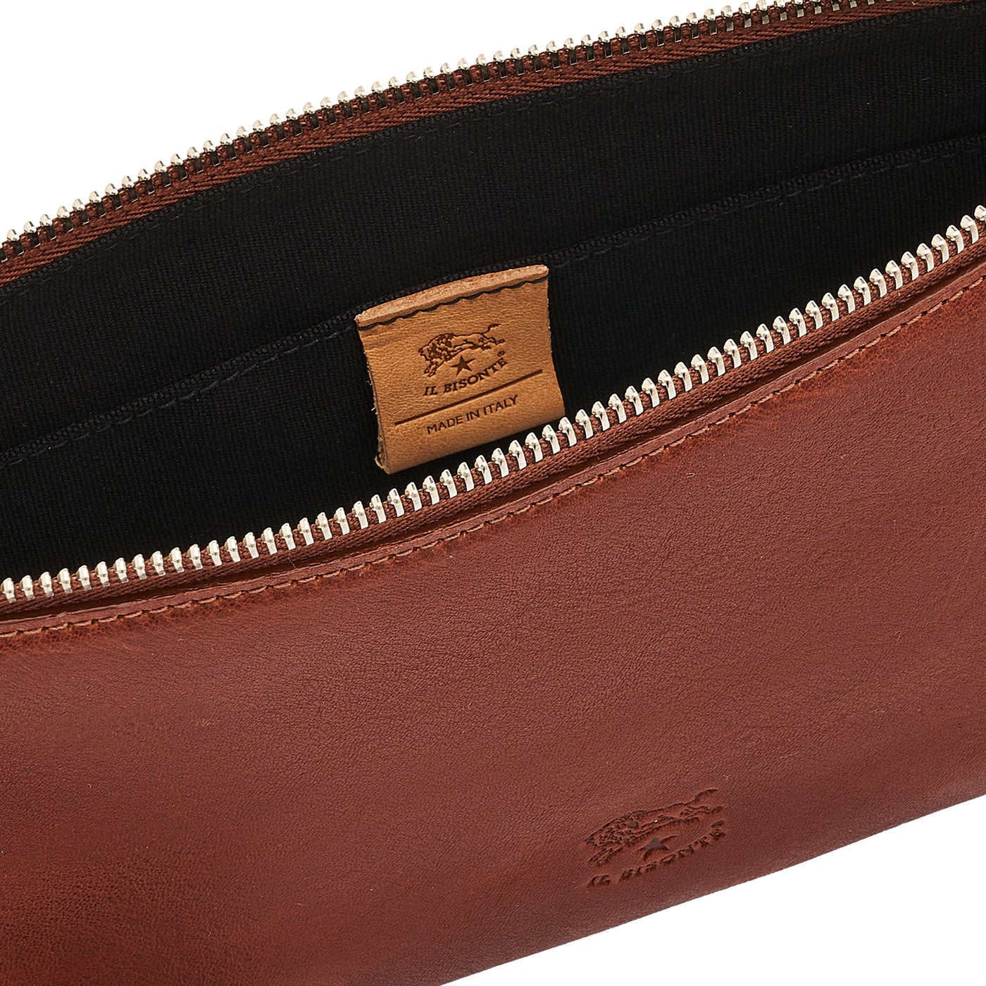 Il Bisonte Oriuolo Pochette Herrentasche Seppia