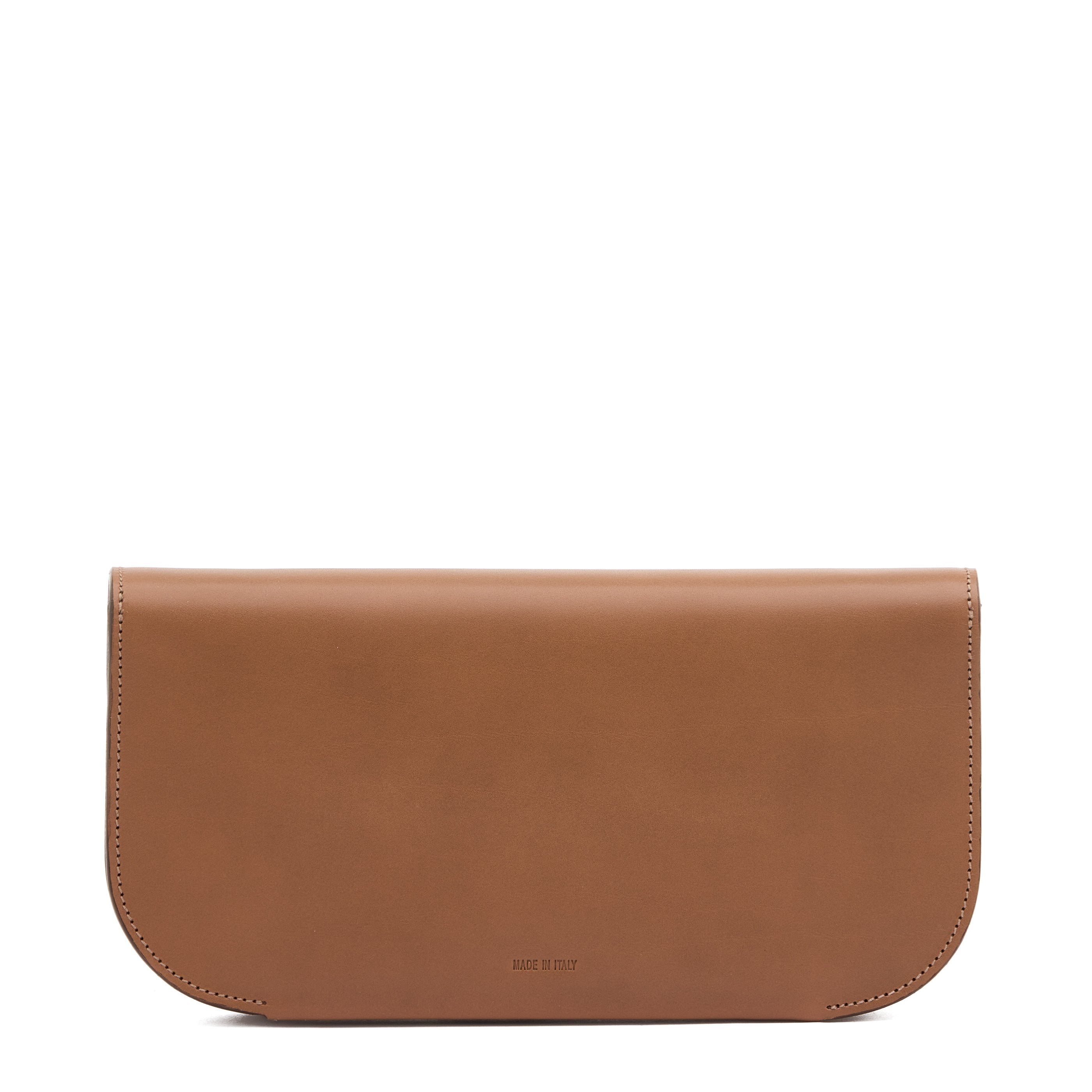 Il Bisonte Atelier Pochette Schoko Glattleder