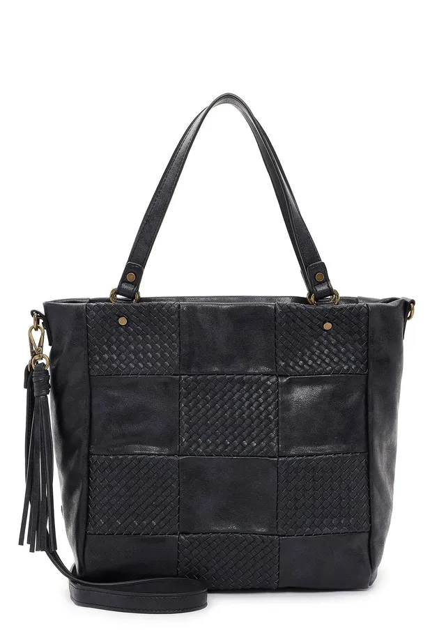 SURI FREY Bly Shopper Umhängetasche Blue Patchwork