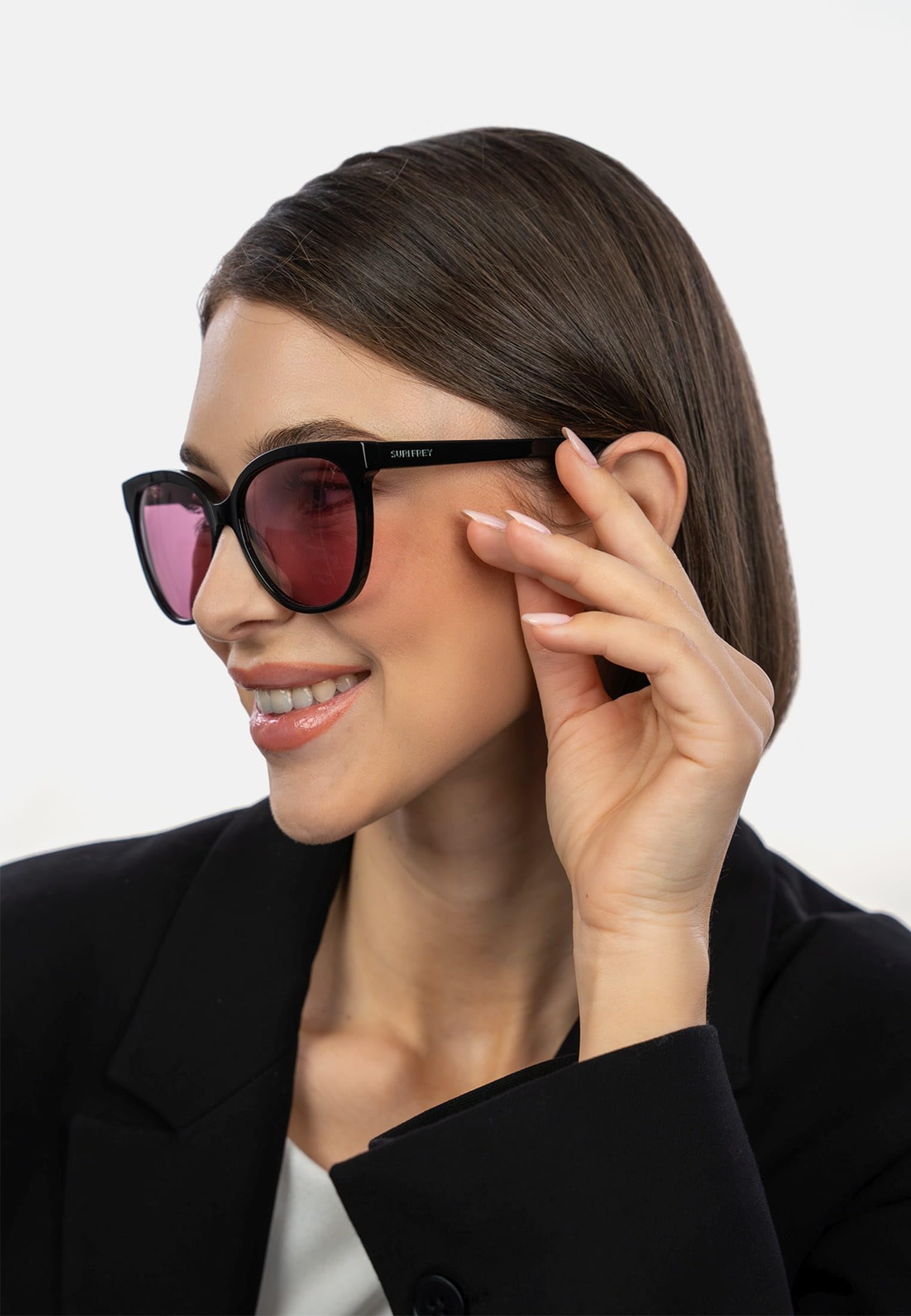 SURI FREY SFY Yconic SFW20001 Sonnenbrille Black 100 schwarz