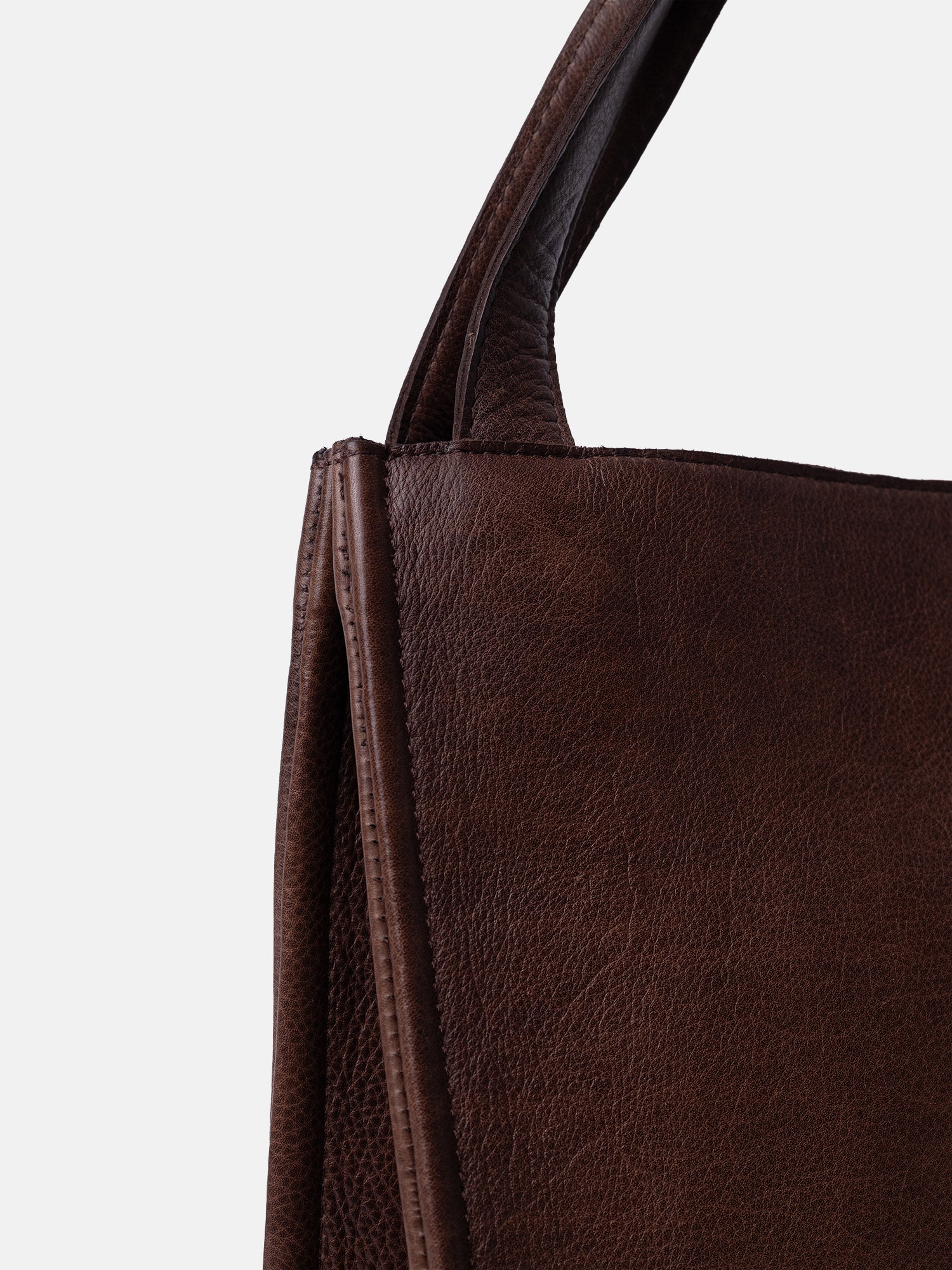 RE:DESIGNED Aro Small Schultertasche Woodsmoke Leder