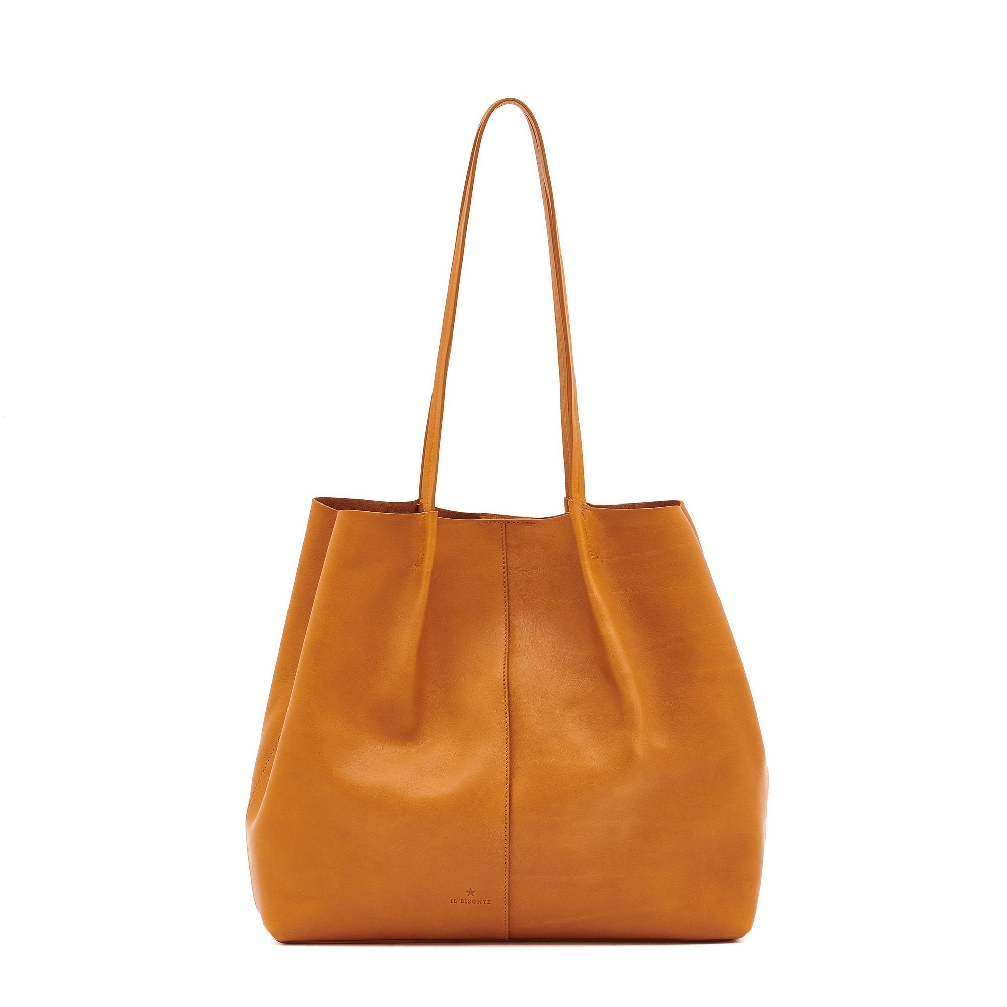 Il Bisonte Nina Shopper Natur Vollleder Damen
