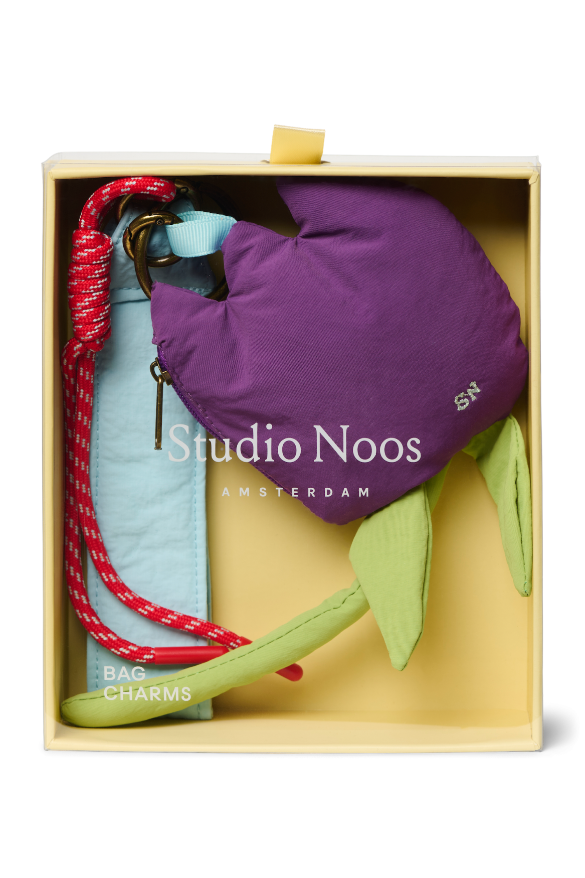 Studio Noos Bag Charm Taschenanhänger Tulpe Lila