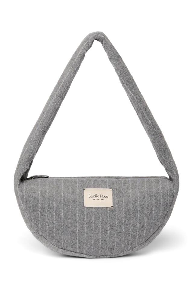 Studio Noos Flannel Mini Cross Body Bag Umhängetasche Grau